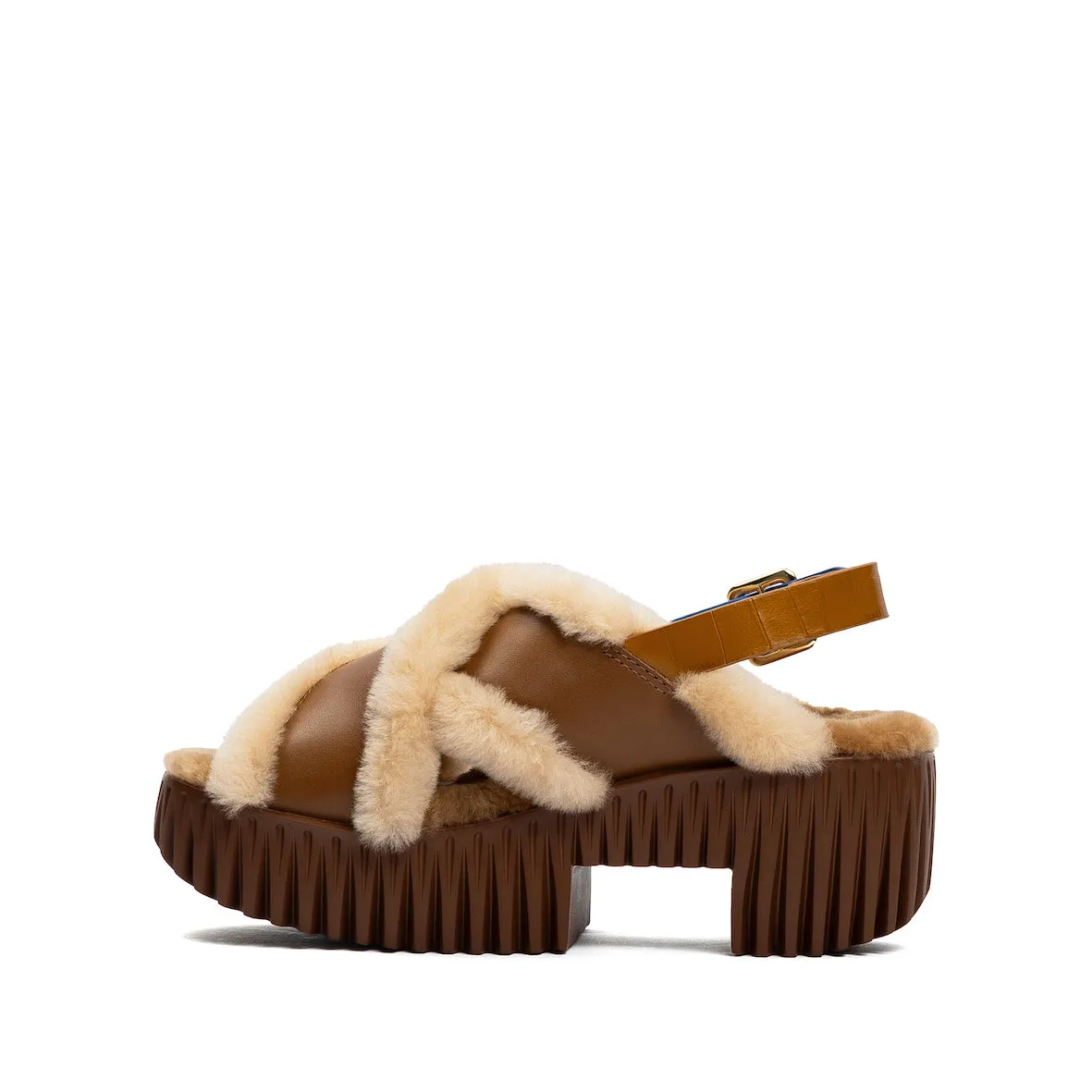 Sandal Customization PLIA PUFFY BROWN