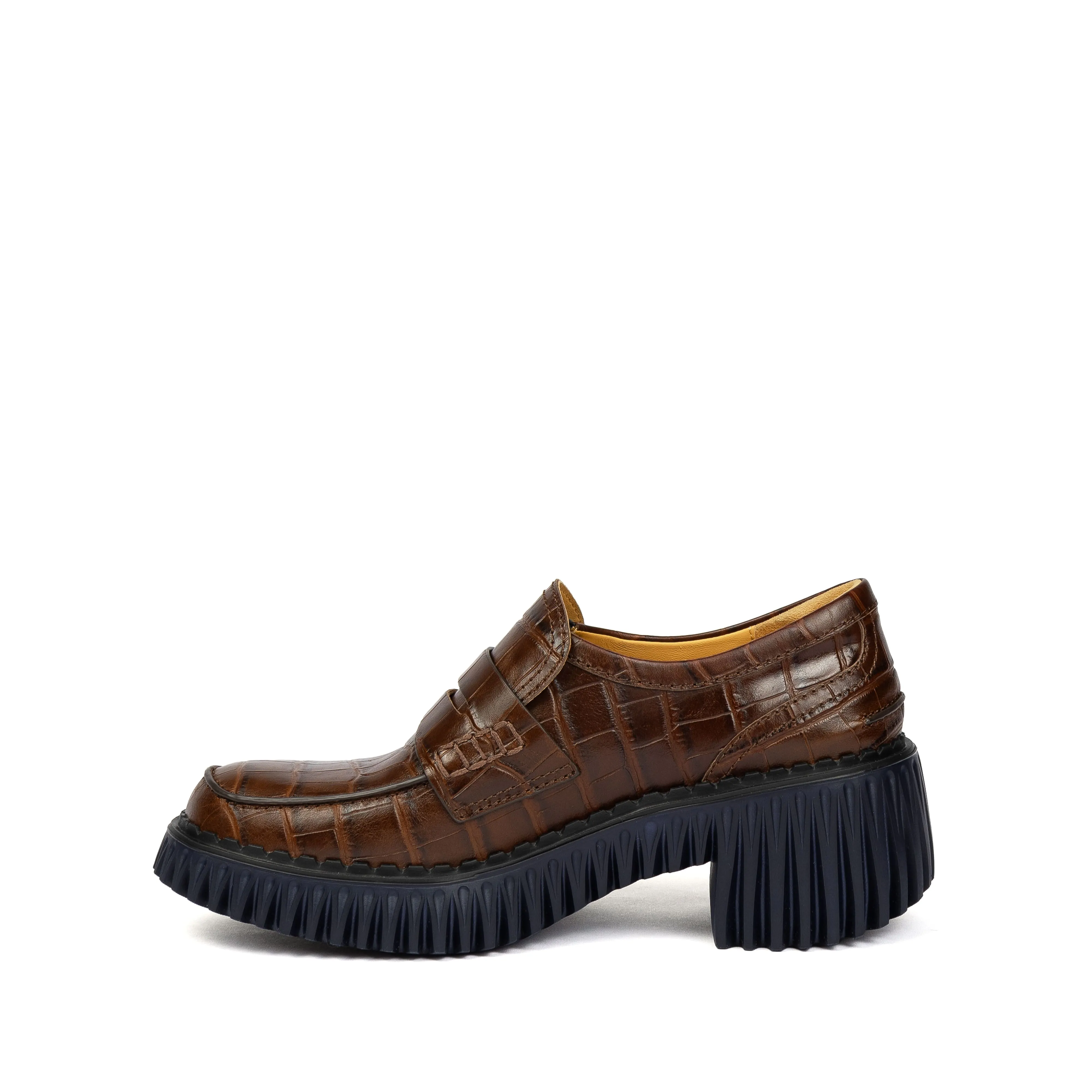 Shock absorption Luxe Evening Heels PLITA PENNY BROWN