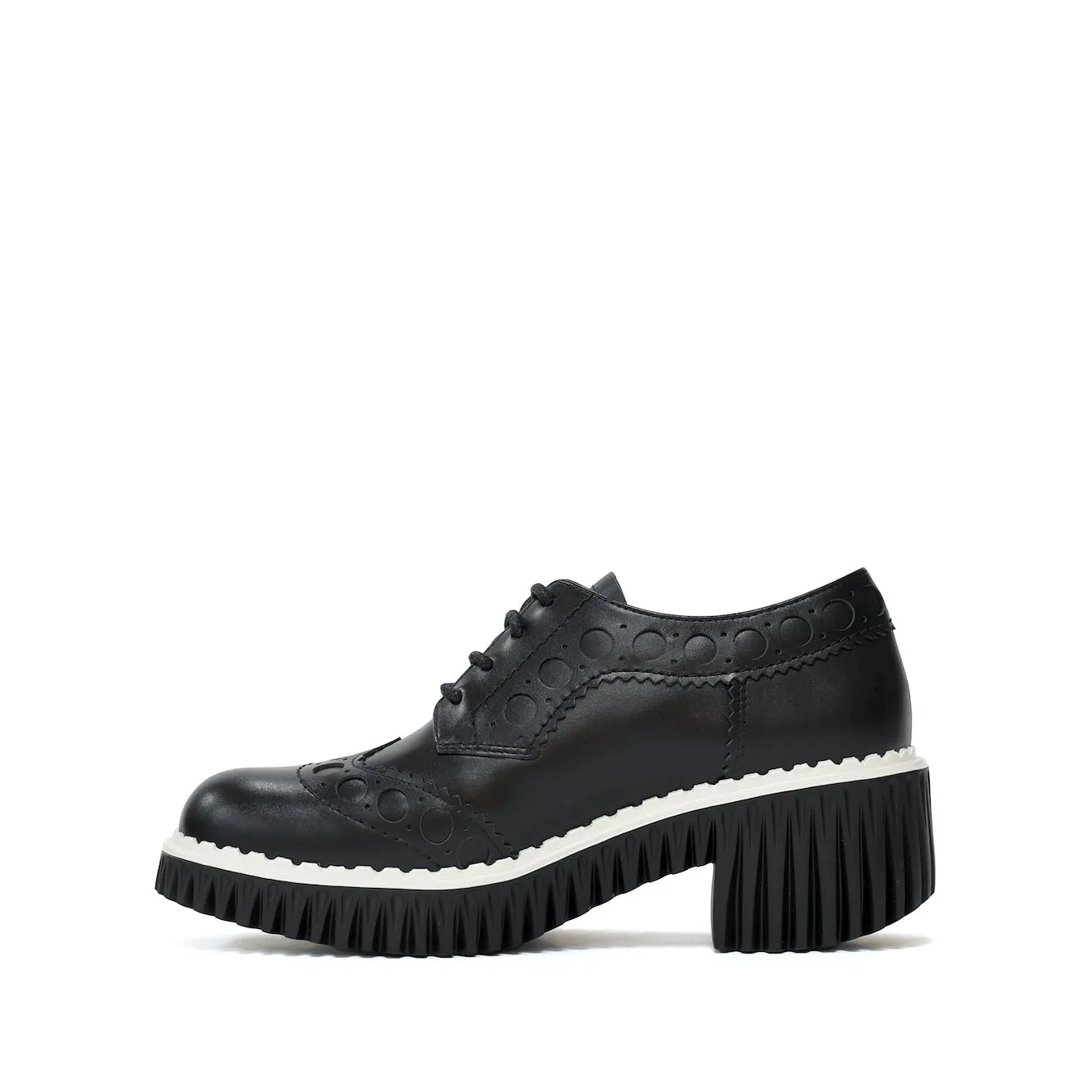 PLITA WIND BLACK Durable Build Sexy Red Heels