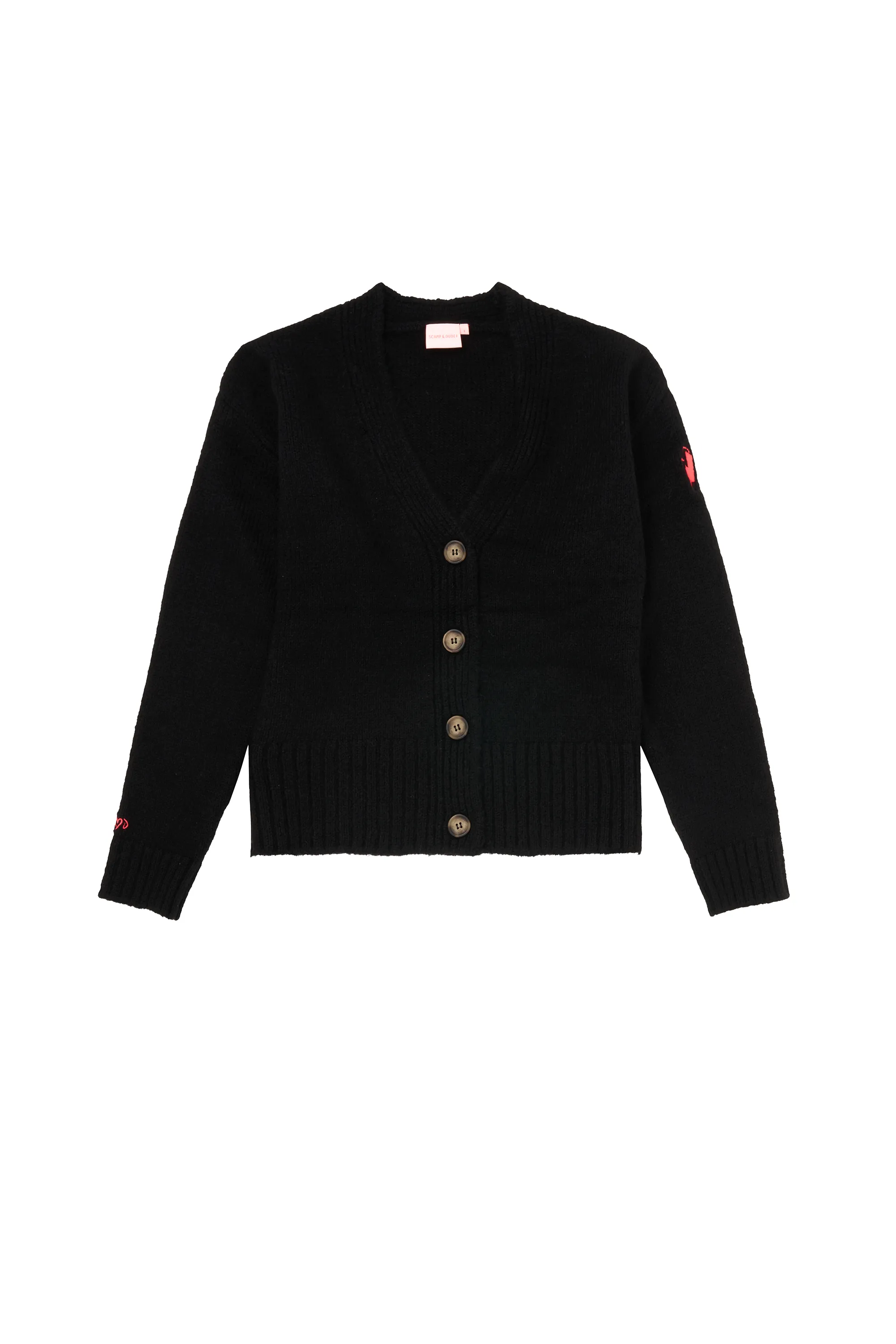 Black Cardigan Chic Look