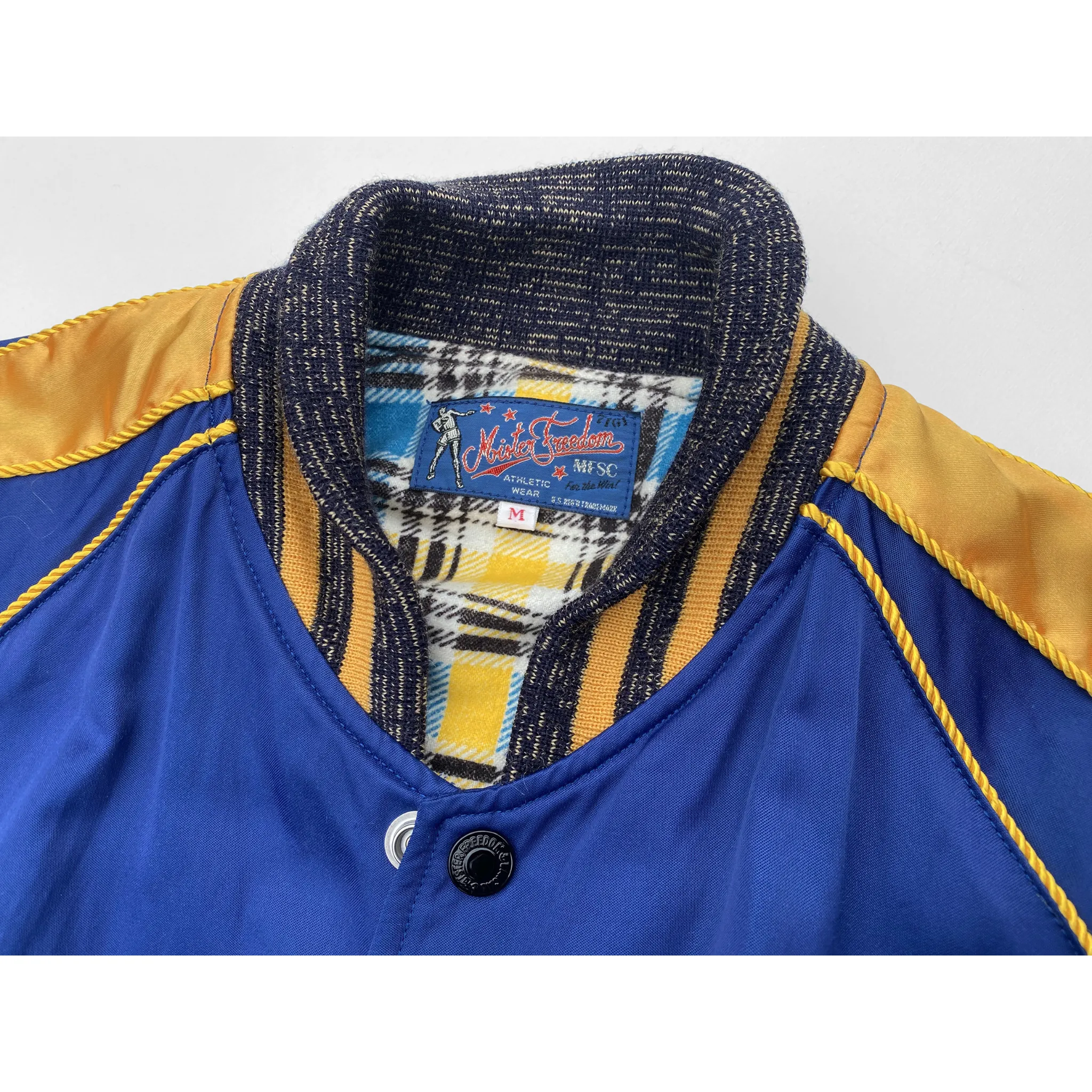 Effortless Travel Wear Podium Jacket - Royal Blue/Gold