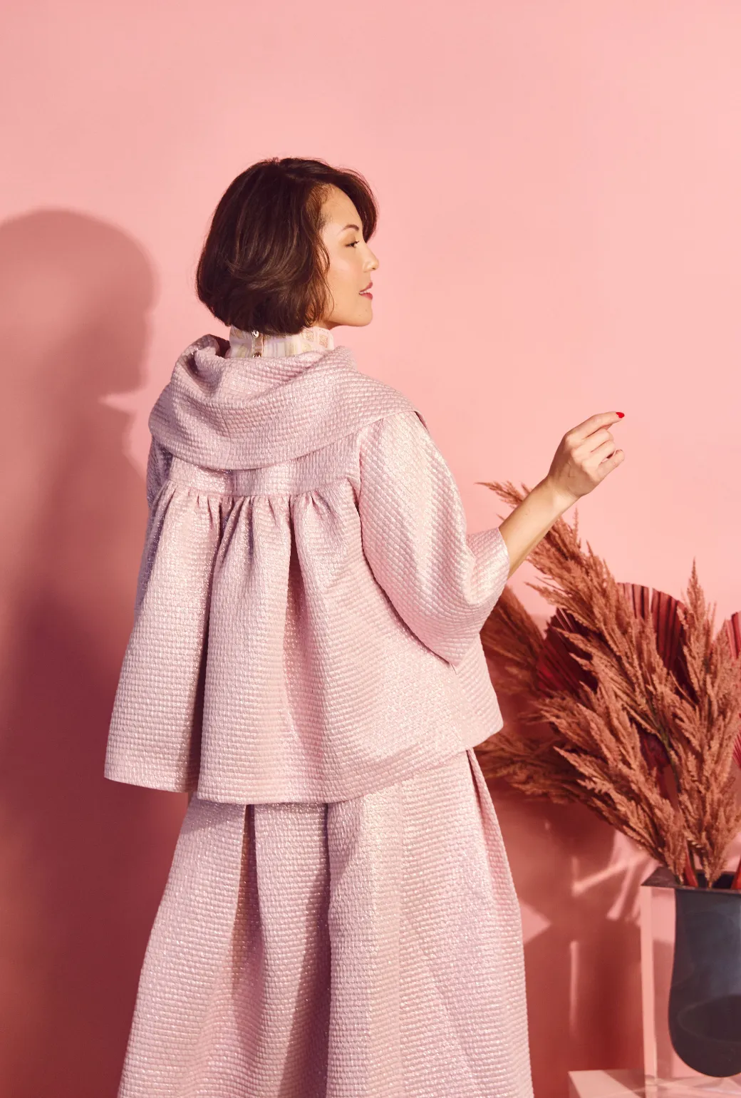 Polly Party Skirt - Pink Quilted Lightweight Fit High Quality Material