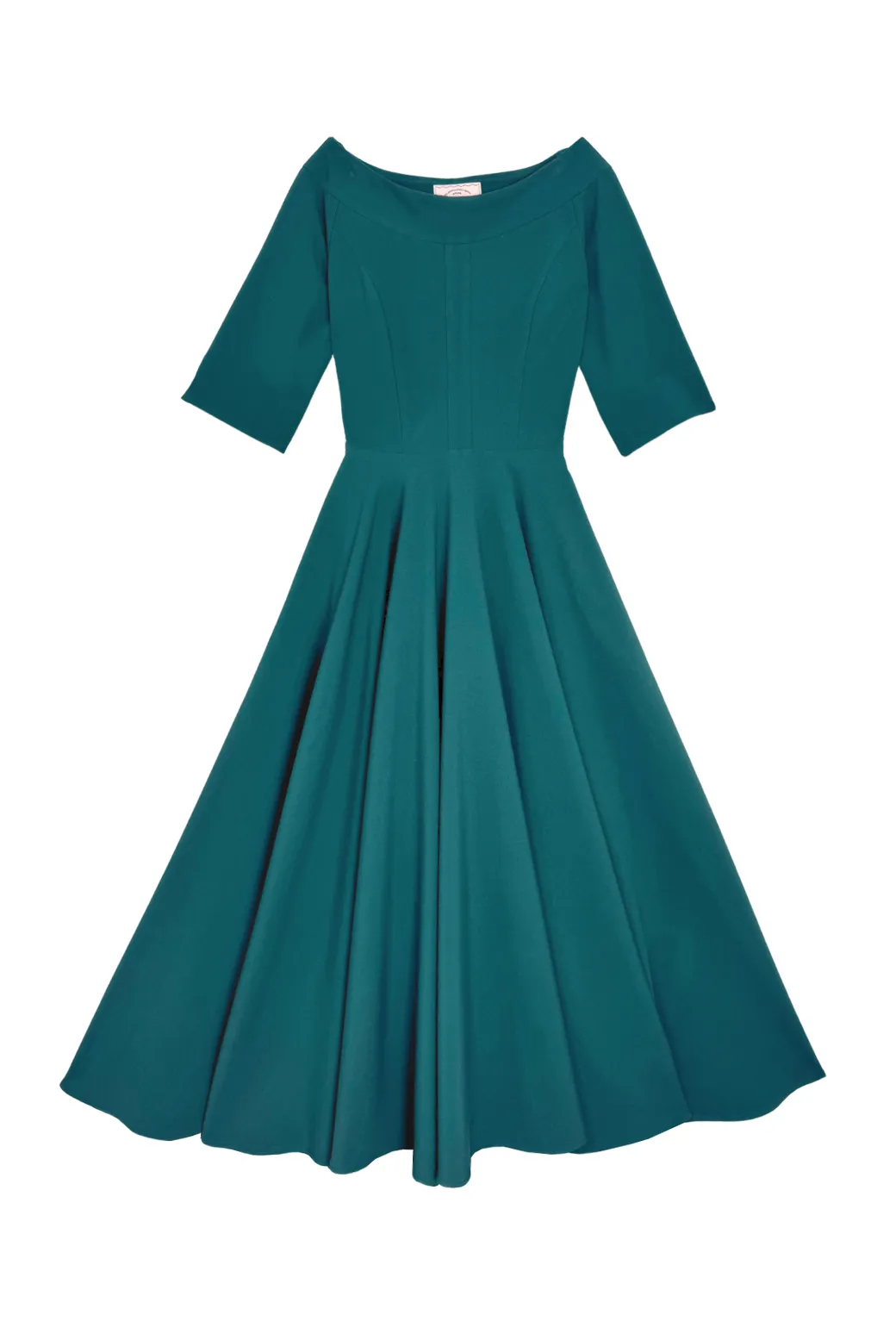 Soft Layers Lightweight Wear Mary Dress - Forest Crepe