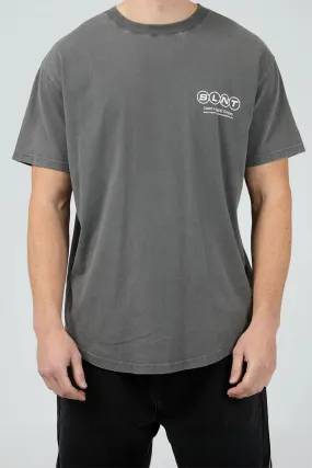 WaterRepellent Finish Tencel Lyocell Fiber Portal Scoop Tee Coal