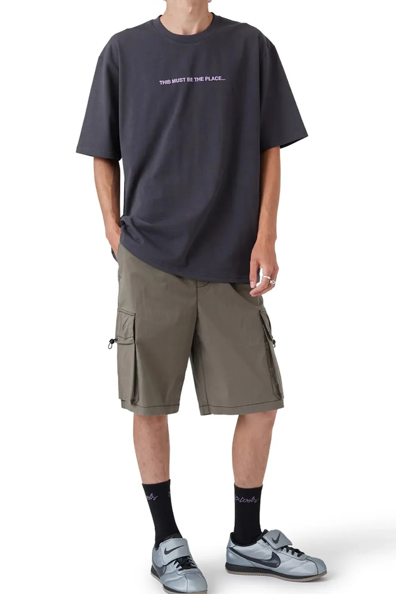 Casual Tank Yarn Dyed Stripes PP Tee Washed Black