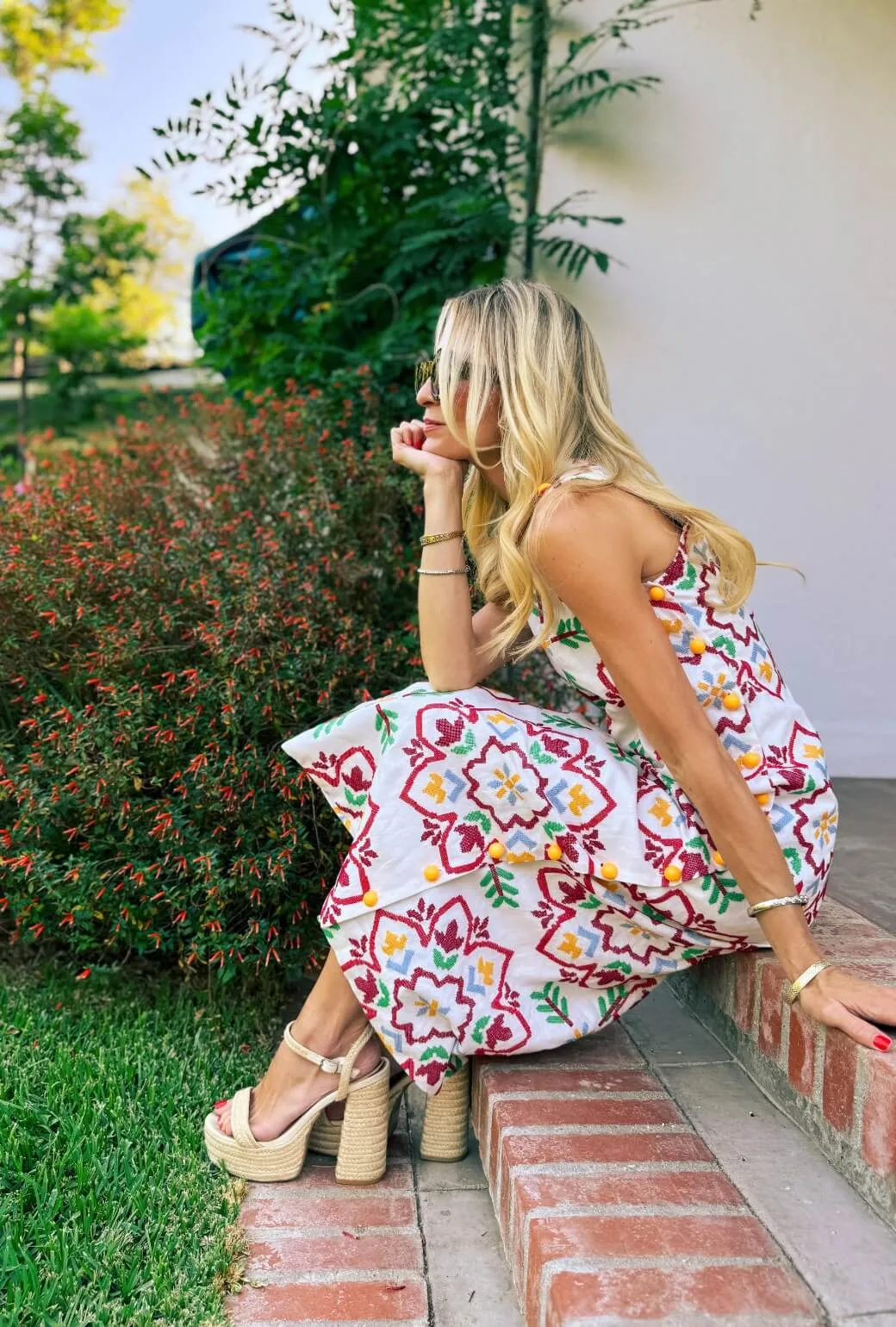 Mood Focused Jackie Dress Tea Length - Cross Stitch