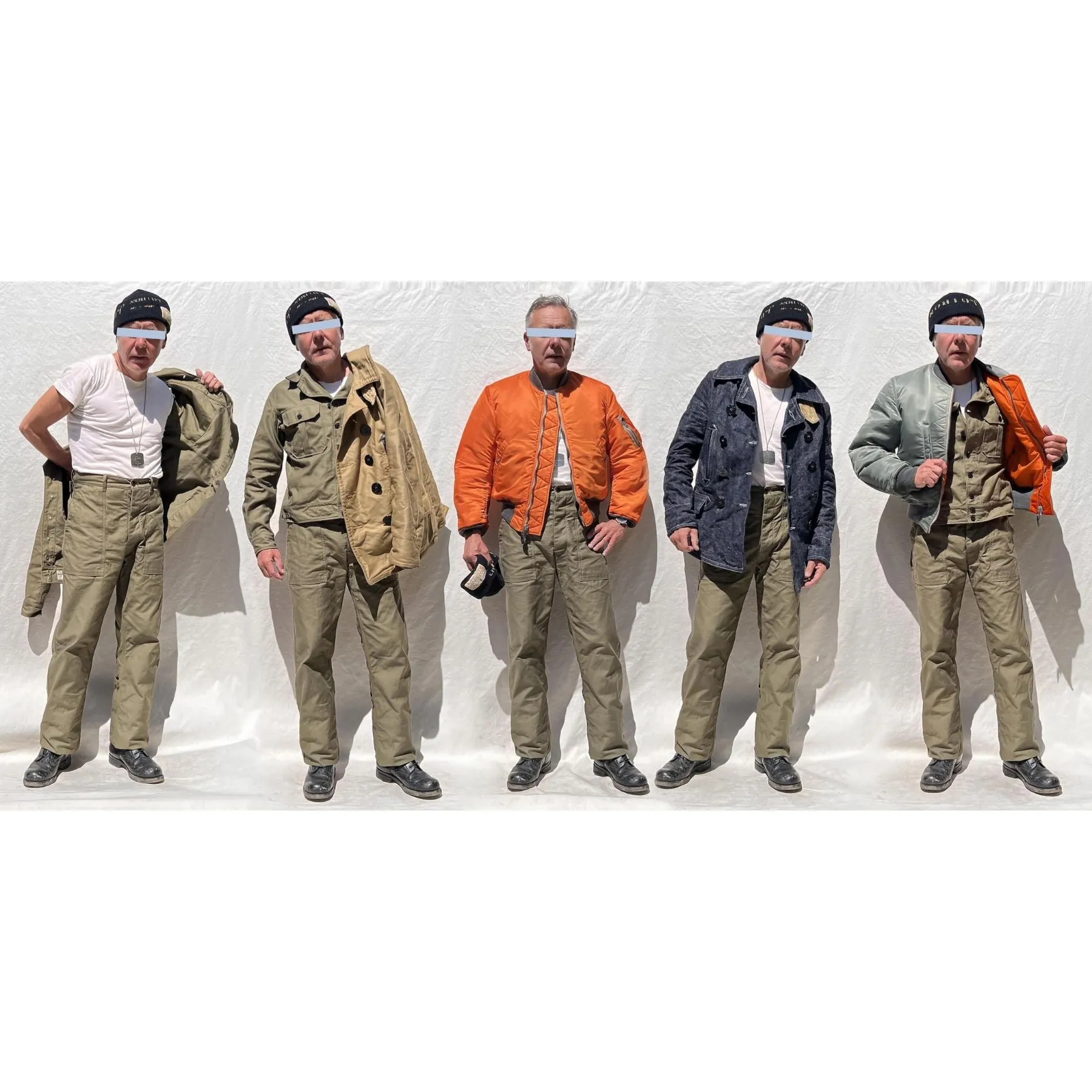 High Collar Windguard All Season Adaptability MF41 Utility Jacket - OG-107 Cotton Sateen