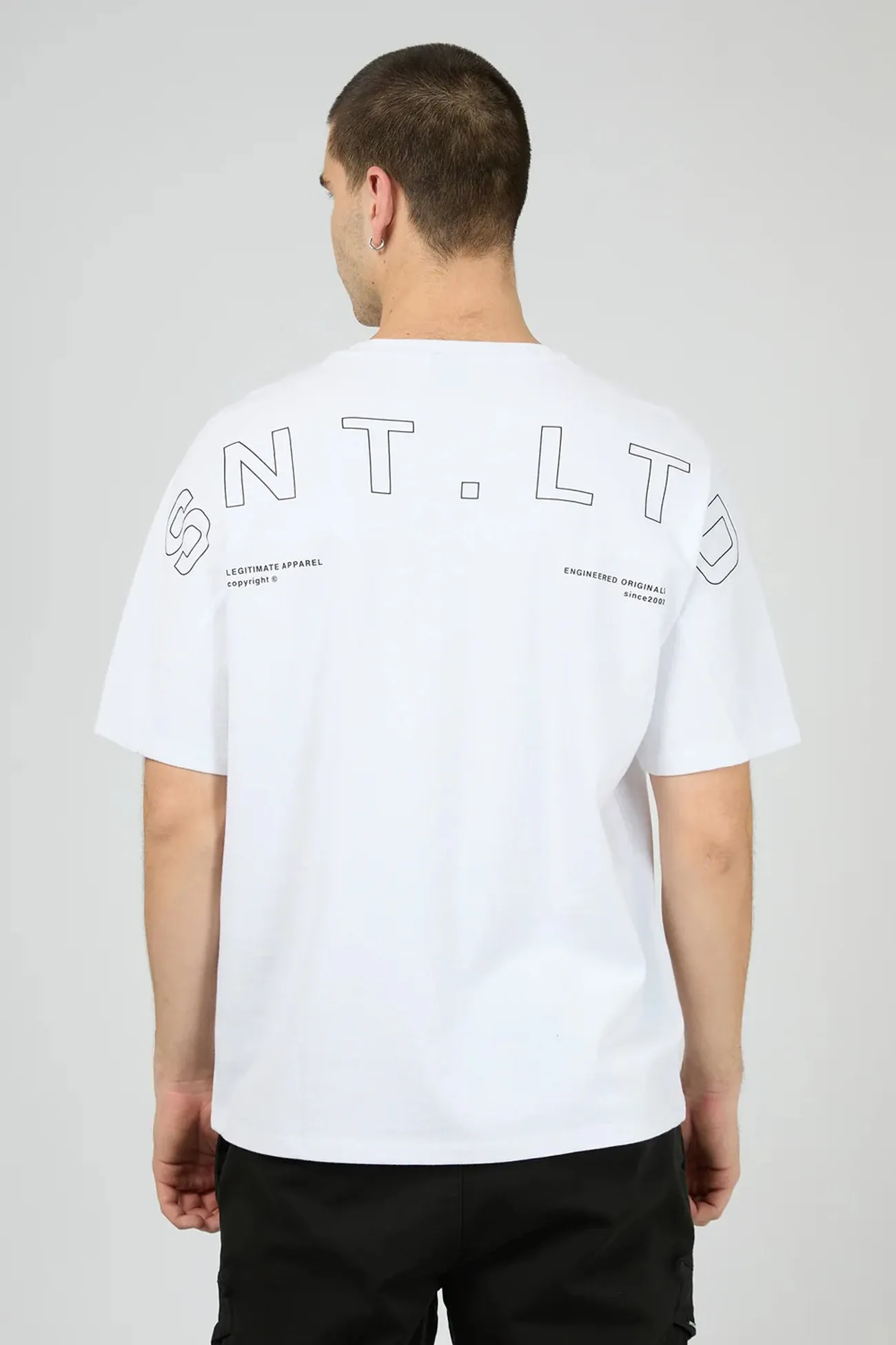 Proline Tee White LayeredDurability