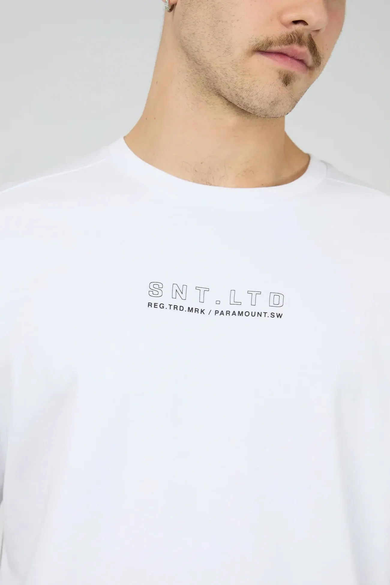 Reflective Detailing Proline Tee White