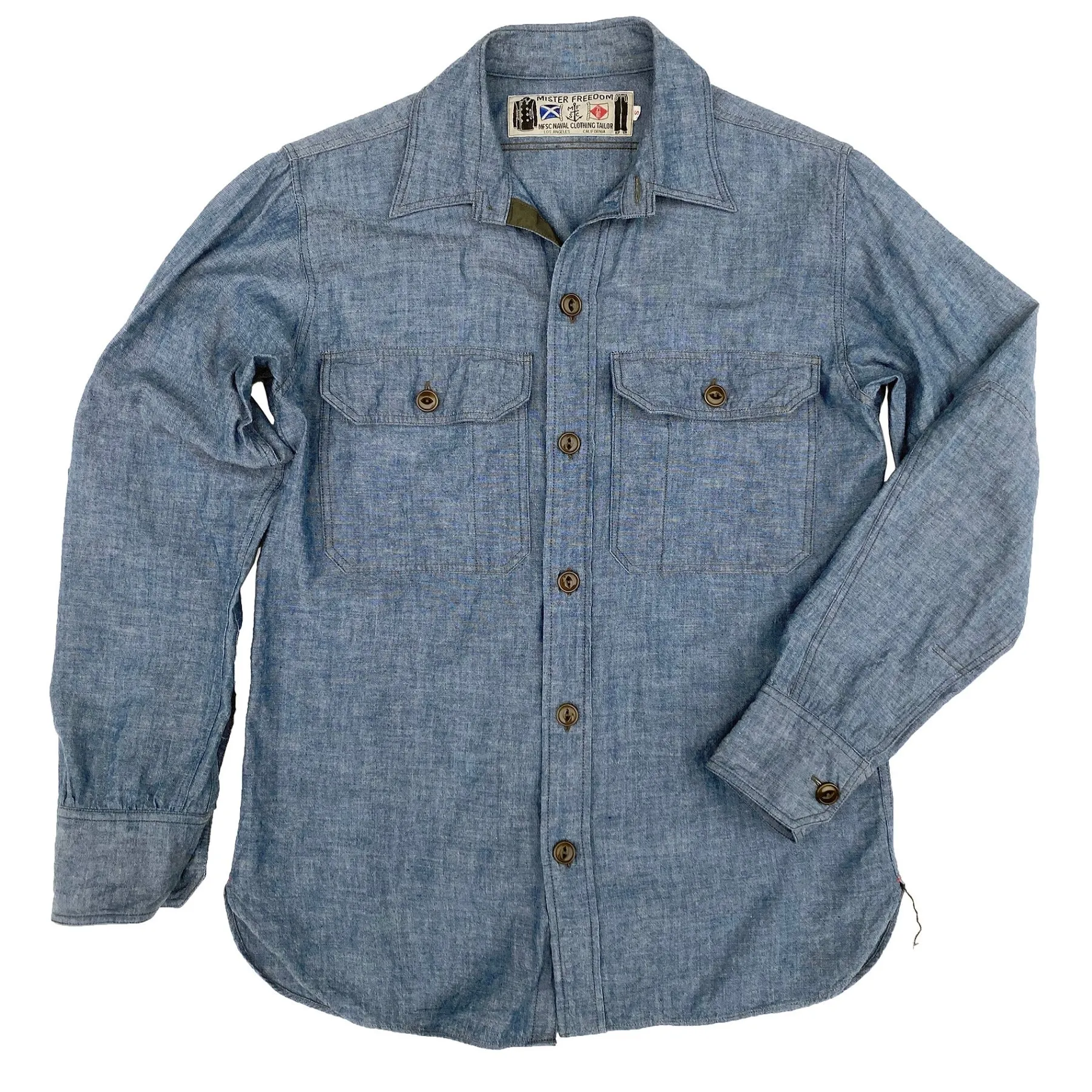 Snipes Shirt - BR Chambray - Warehouse Breathable Lining
