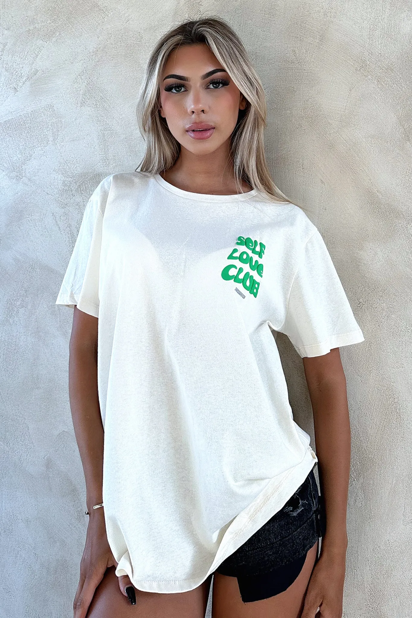 LowImpactDye Self Love Tee - Yellow