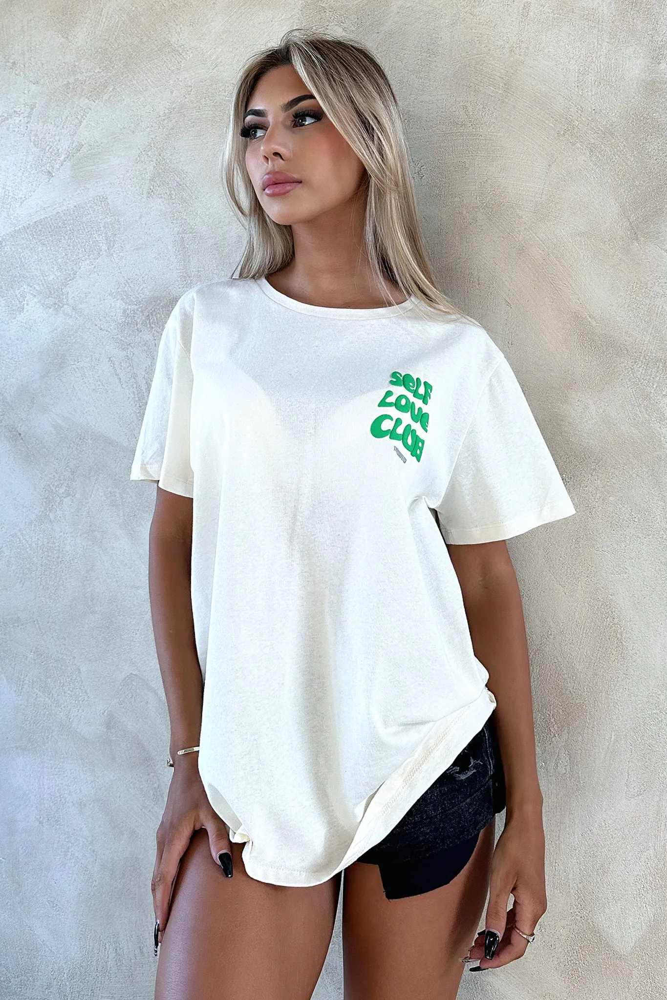 Self Love Tee - Yellow Timeless Layering BioBased Fibers