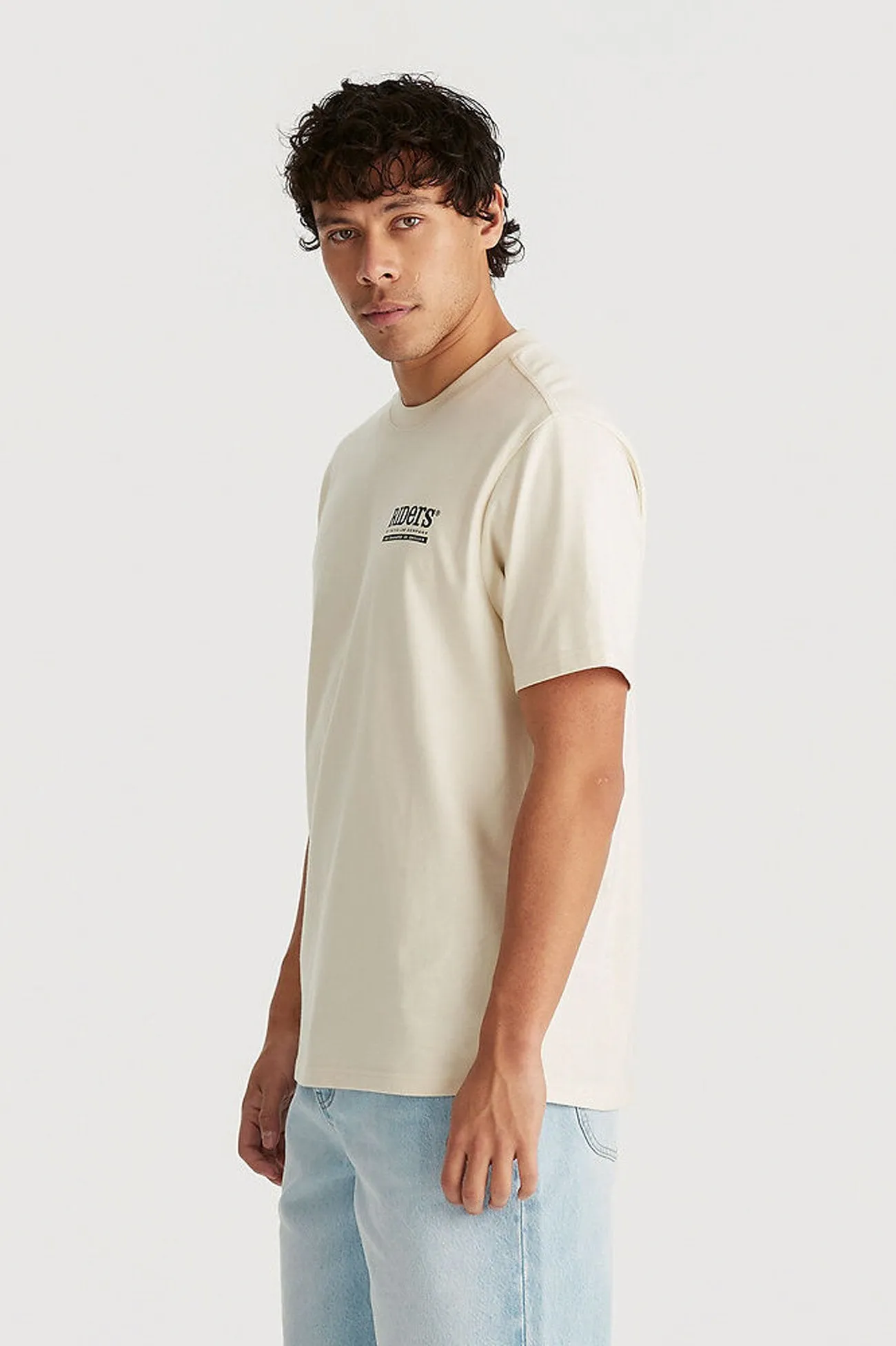 Quality Tee Bone White MinimalistSilhouette