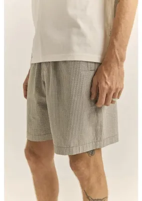 Durable Material Stay Dry Seersucker Stripe Jam Olive