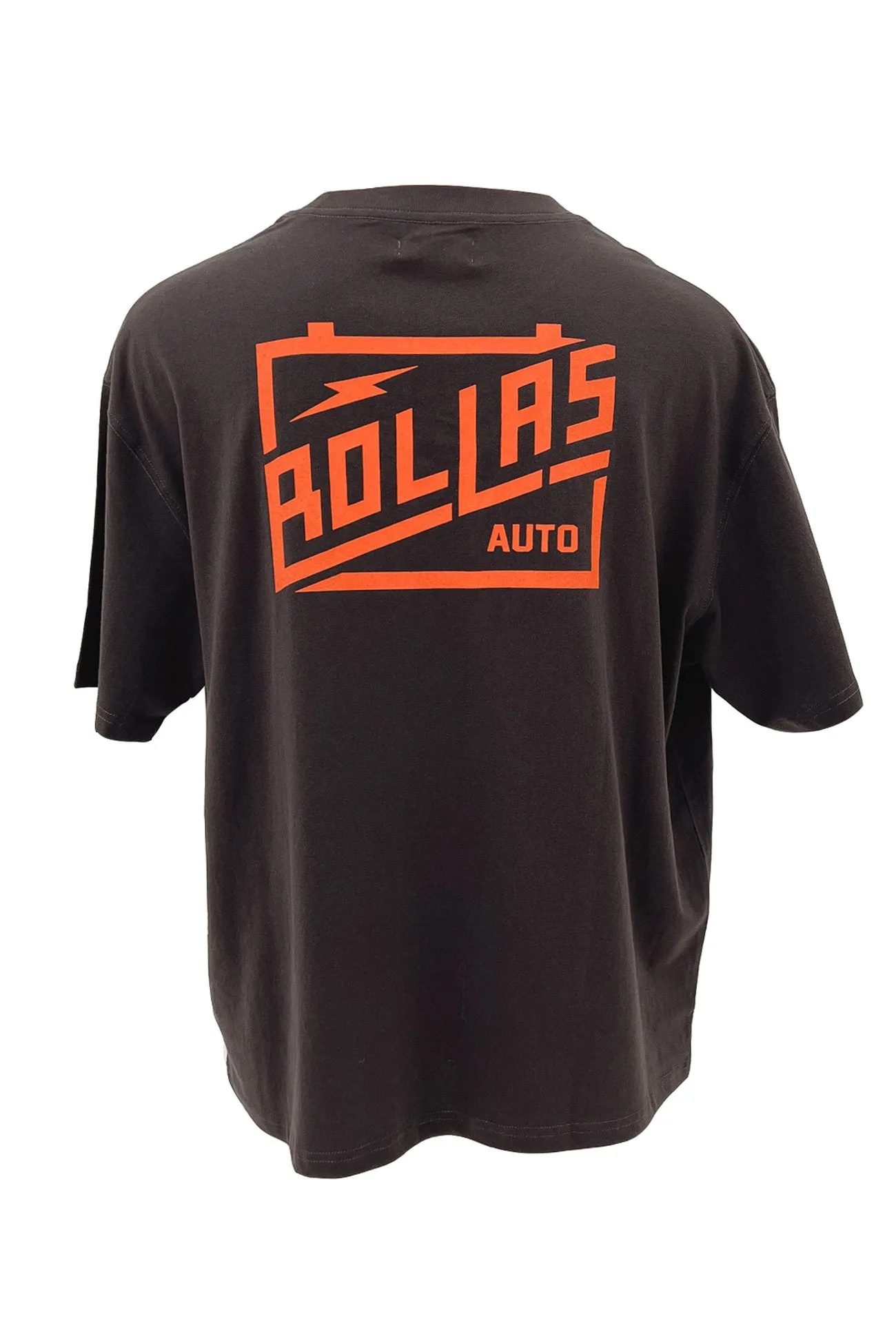 Auto Box Tee Washed Black FeatherlightConstruction DoubleStitching
