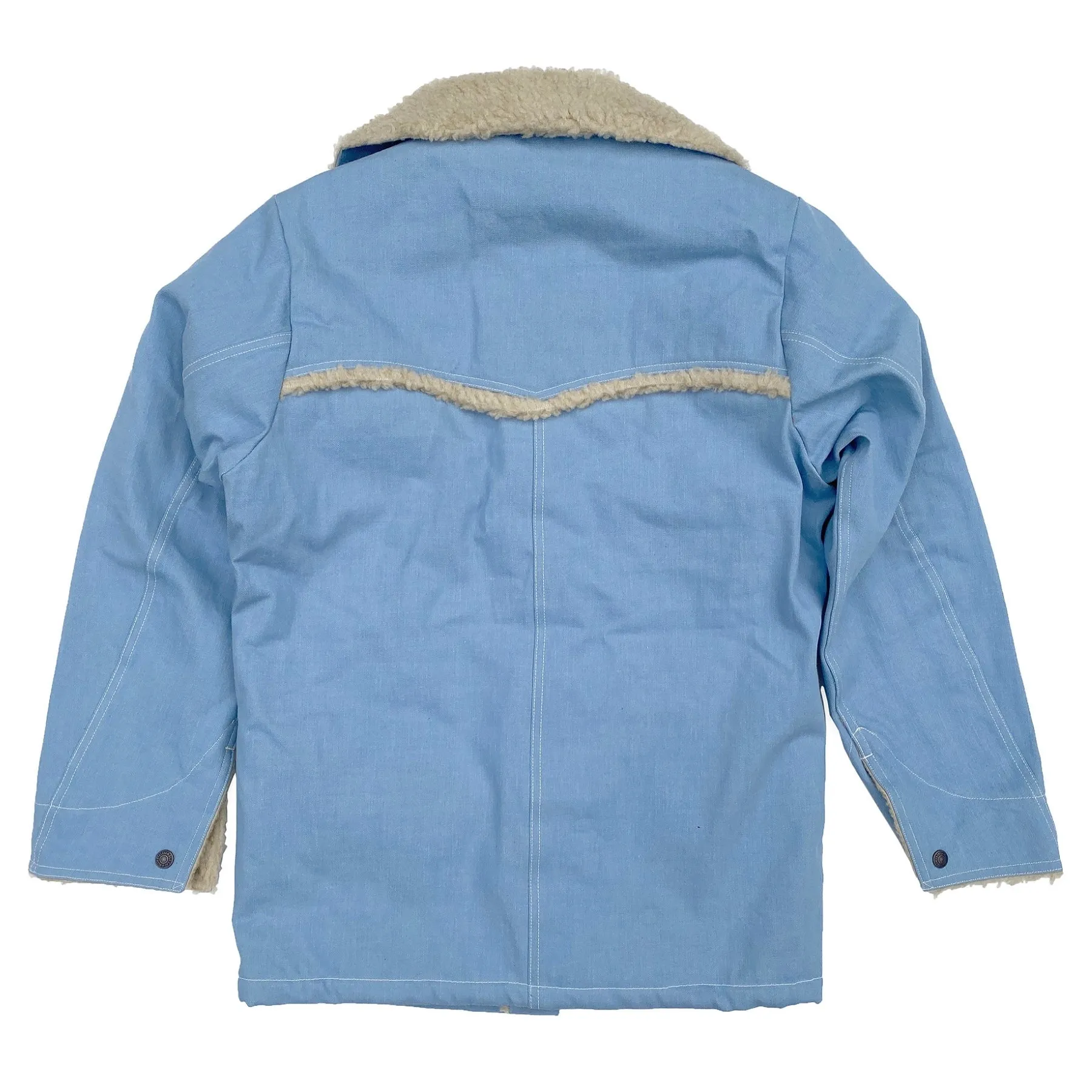Maverick - Ice-Blu Denim Long Sleeves Cozy Design