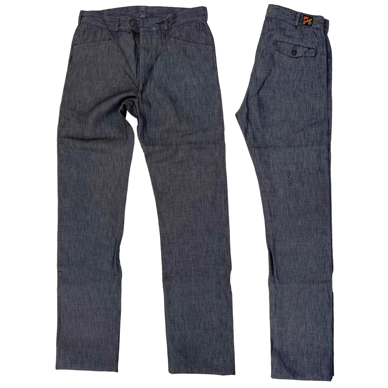 Stretchable Waist Essential Wear "Nouvelle Vague" Slacks - Charcoal Grey