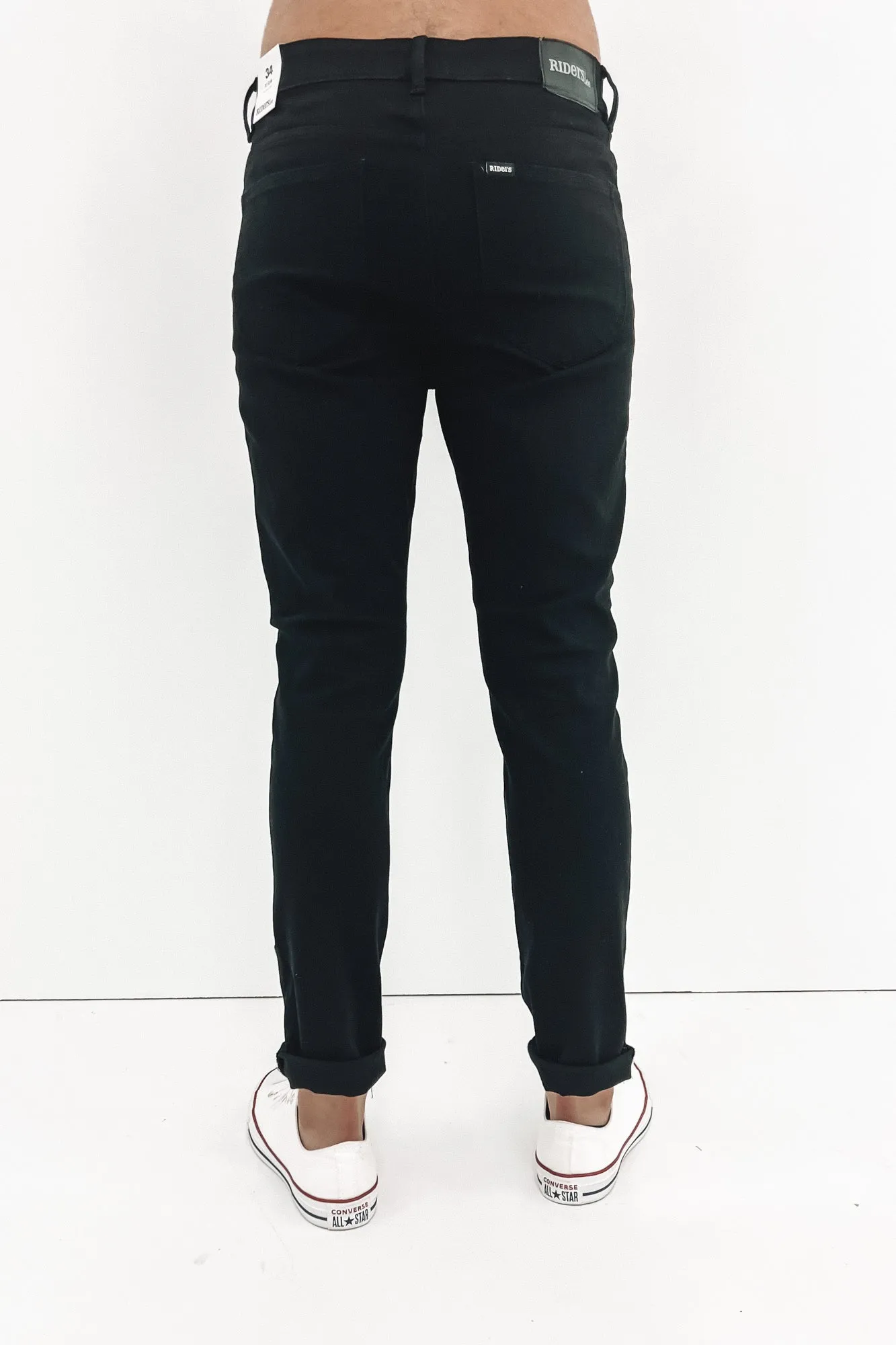 R2 Slim Jean Custom Destruct Light Stretch Perfect Silhouette