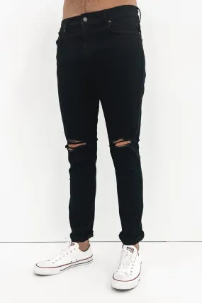 R2 Slim Jean Custom Destruct Adjustable drawstring Casual Appeal