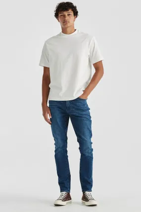 R2 Slim Jean Worn Indigo Soft Waistband