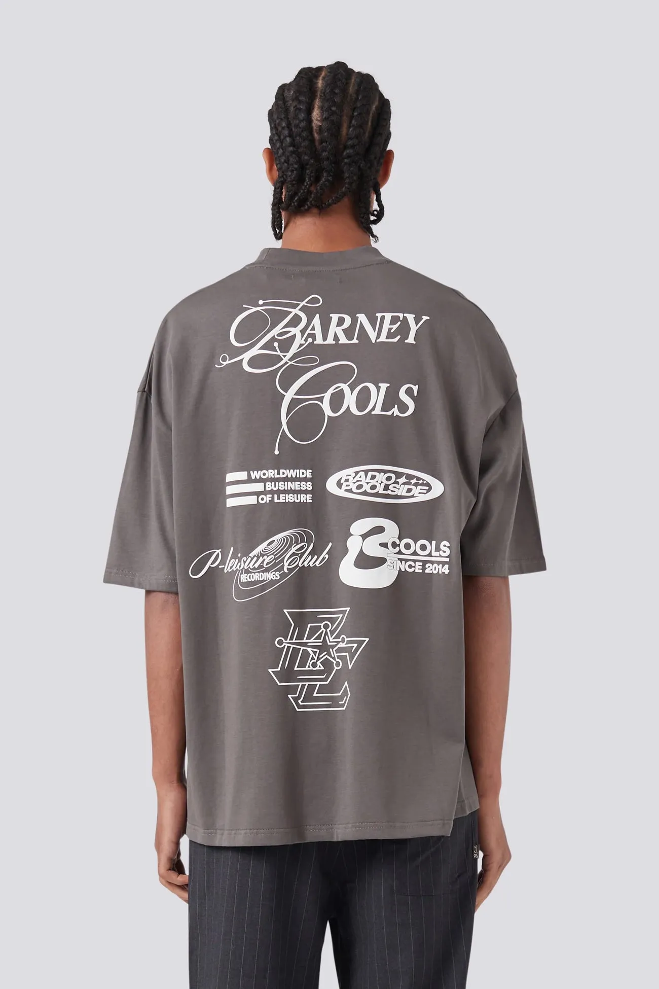 Radio Tee Washed Black Breathable Microfiber