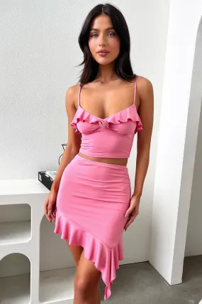 Trendy Outfit Ramina Skirt - Pink
