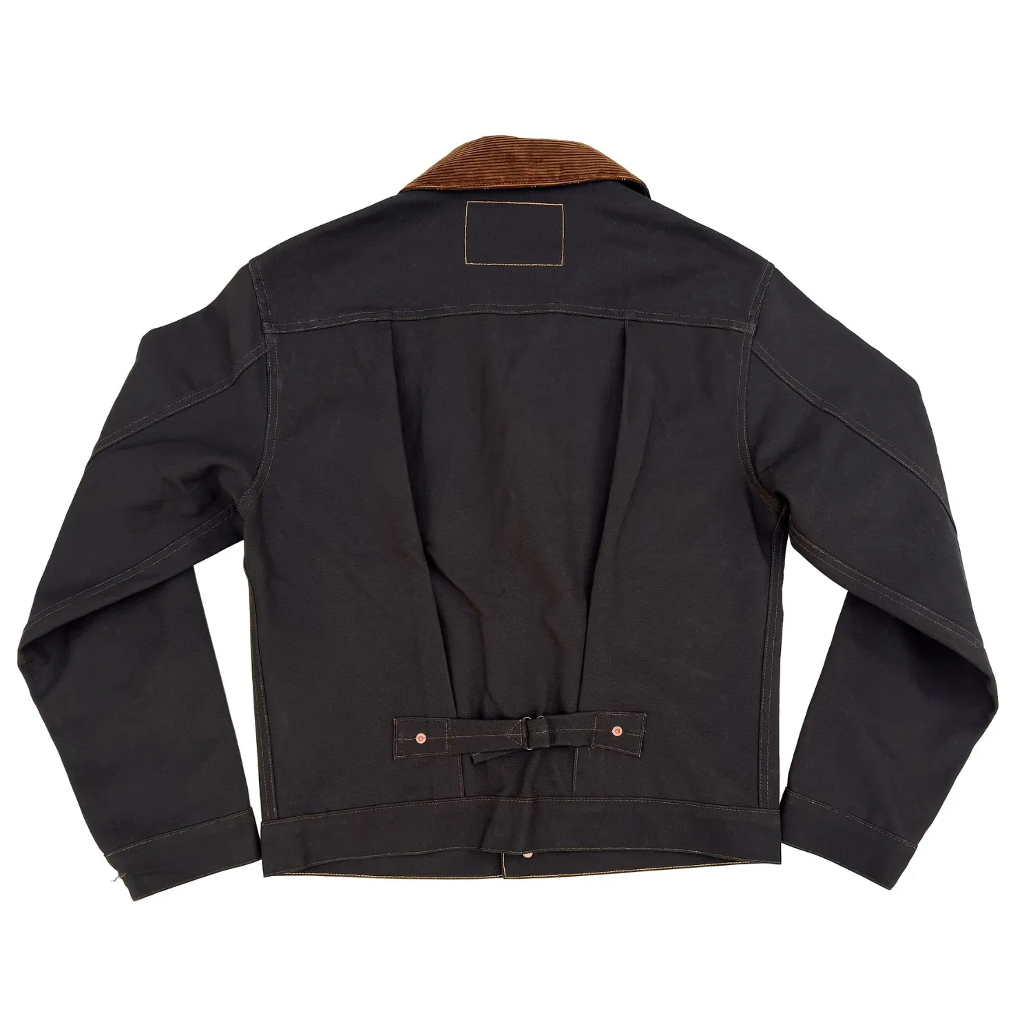 Top Guard water proof Ranch Blouse - "Frontier Duck Canvas" - Dark Brown - Last One