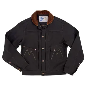 Ranch Blouse - "Frontier Duck Canvas" - Dark Brown - Last One Top Guard WeatherproofZipper