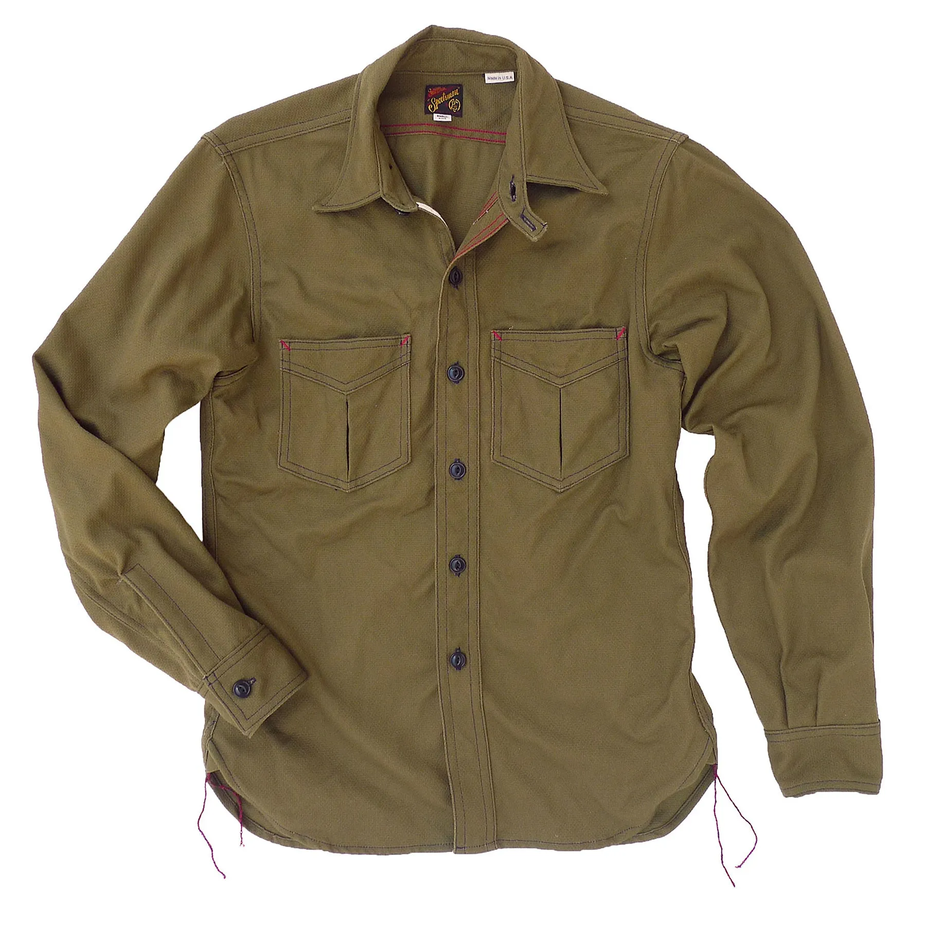 bohemian flair Smart Casual Ranger Shirt - NOS Olive - Warehouse