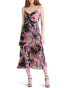 Ray Dress, Black/Multi Back Detail