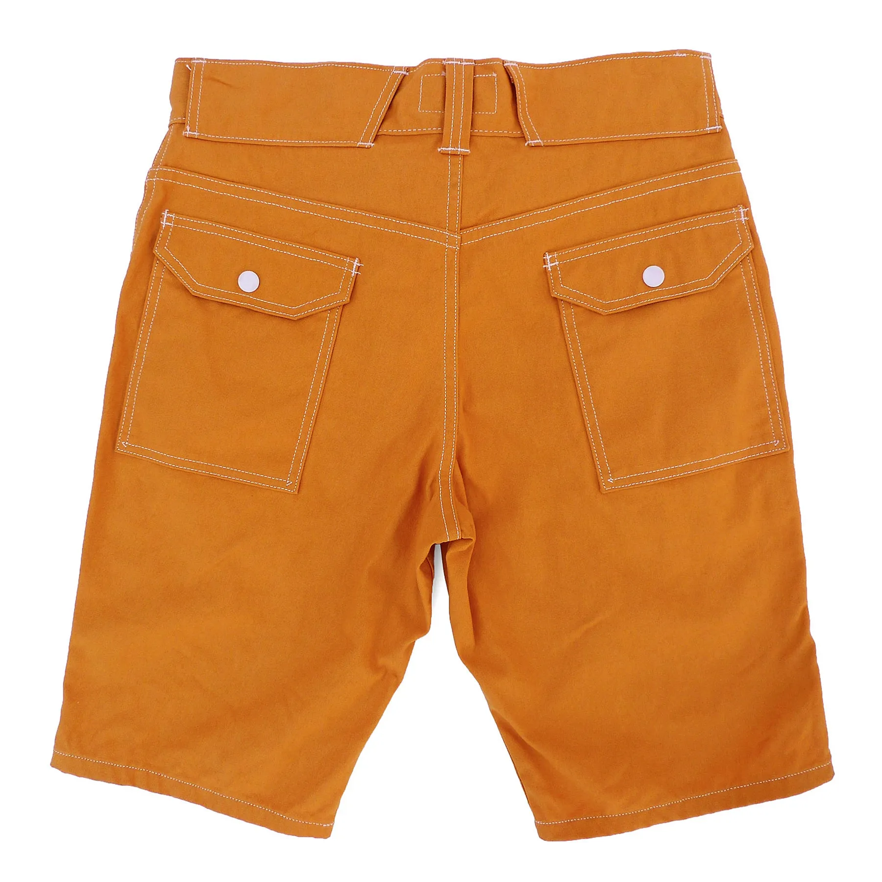 Manureva Deck Shorts - Orange Hypoallergenic Textile Wrinkle Free Weave