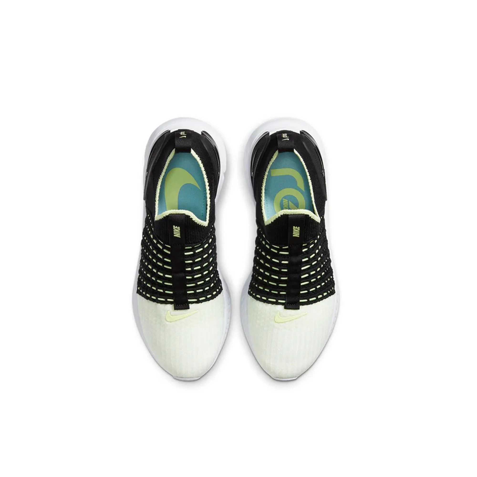 React Phantom Run Flyknit 2 'Black Volt' W Comfortable Outsole Comfort toe