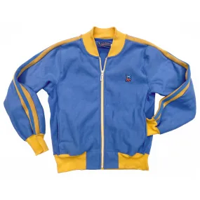 Track Master Jacket - UCLA Blue/Gold Reinforced Collar Structure windproof