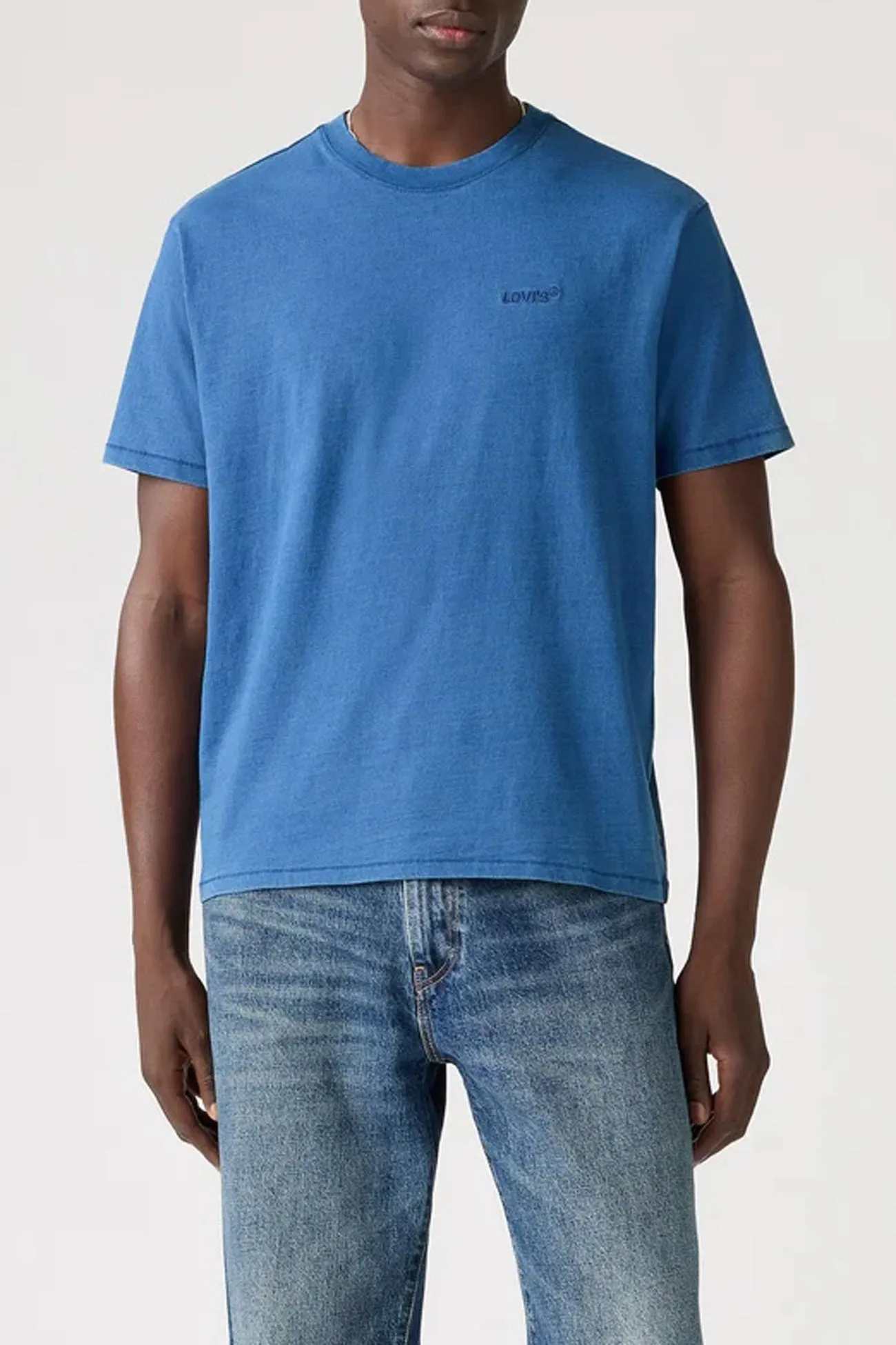 AirflowOptimized Design NonIrritatingEdges Red Tab Vintage Tee True Indigo Mid Indigo