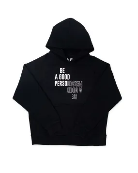 Reflection Heavyweight Hoodie - Black Soft Touch Feel