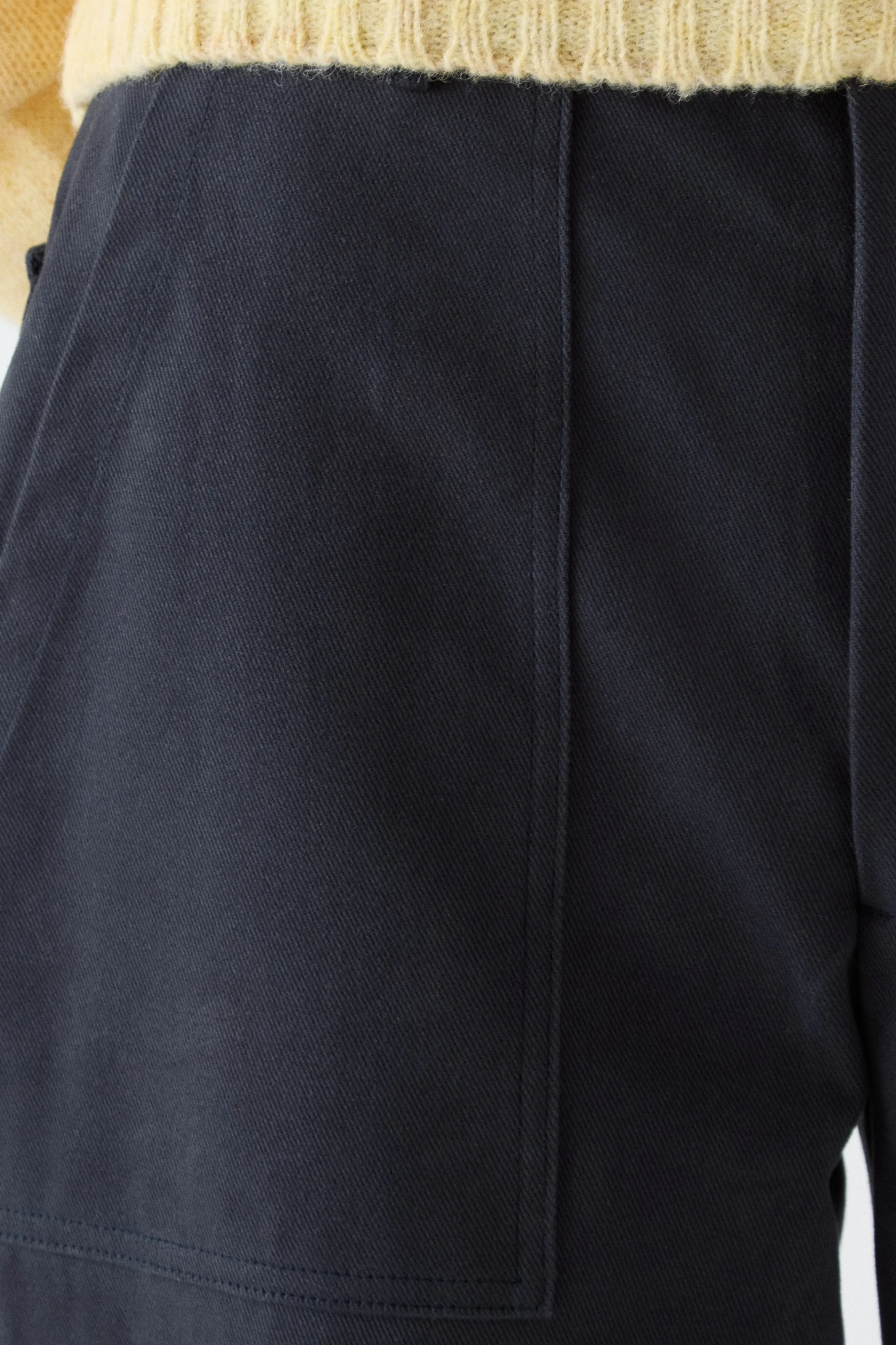 Albert Fatigue Trousers - Navy wrinkle free