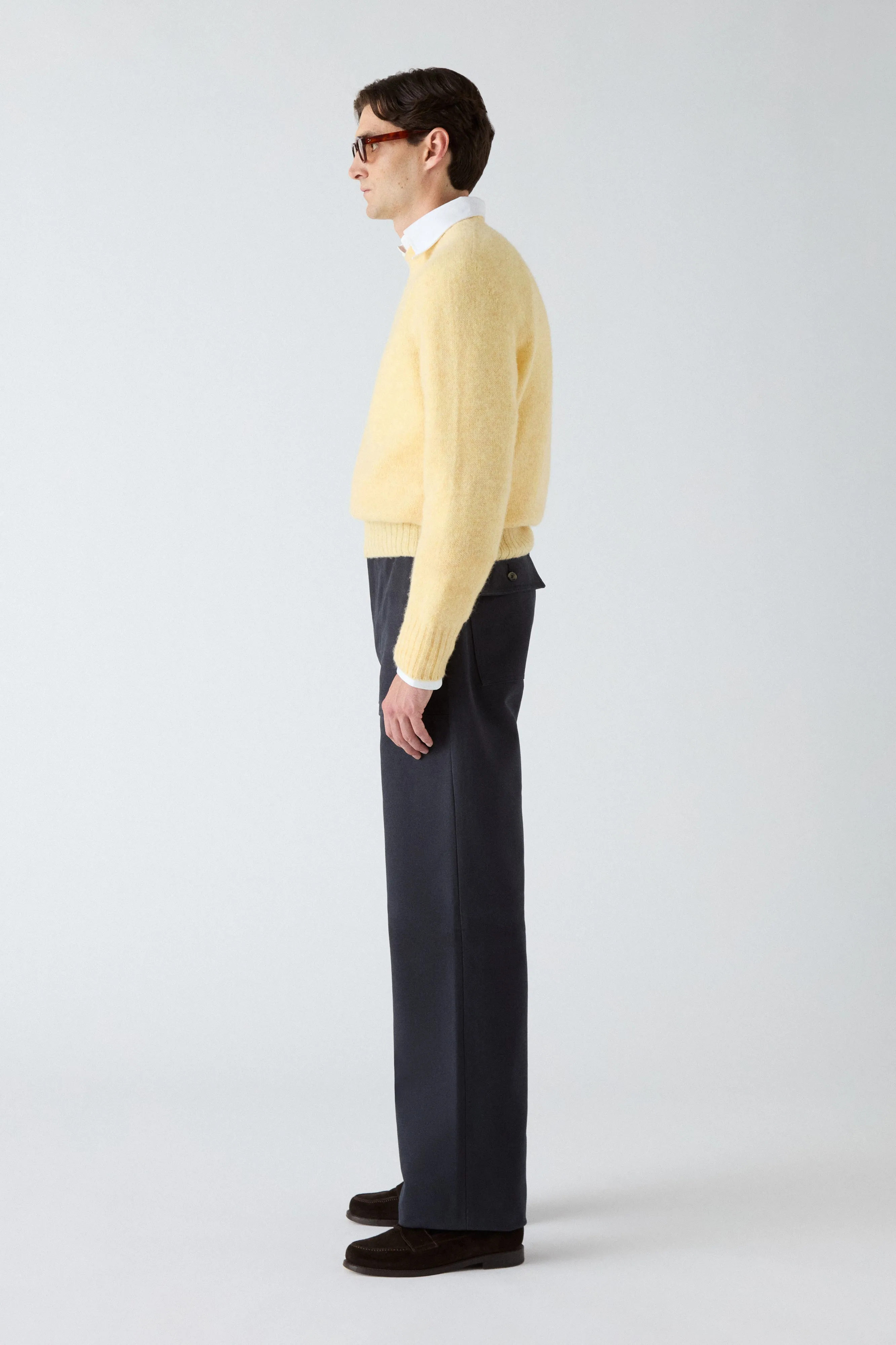 Albert Fatigue Trousers - Navy Quick Fit Wear