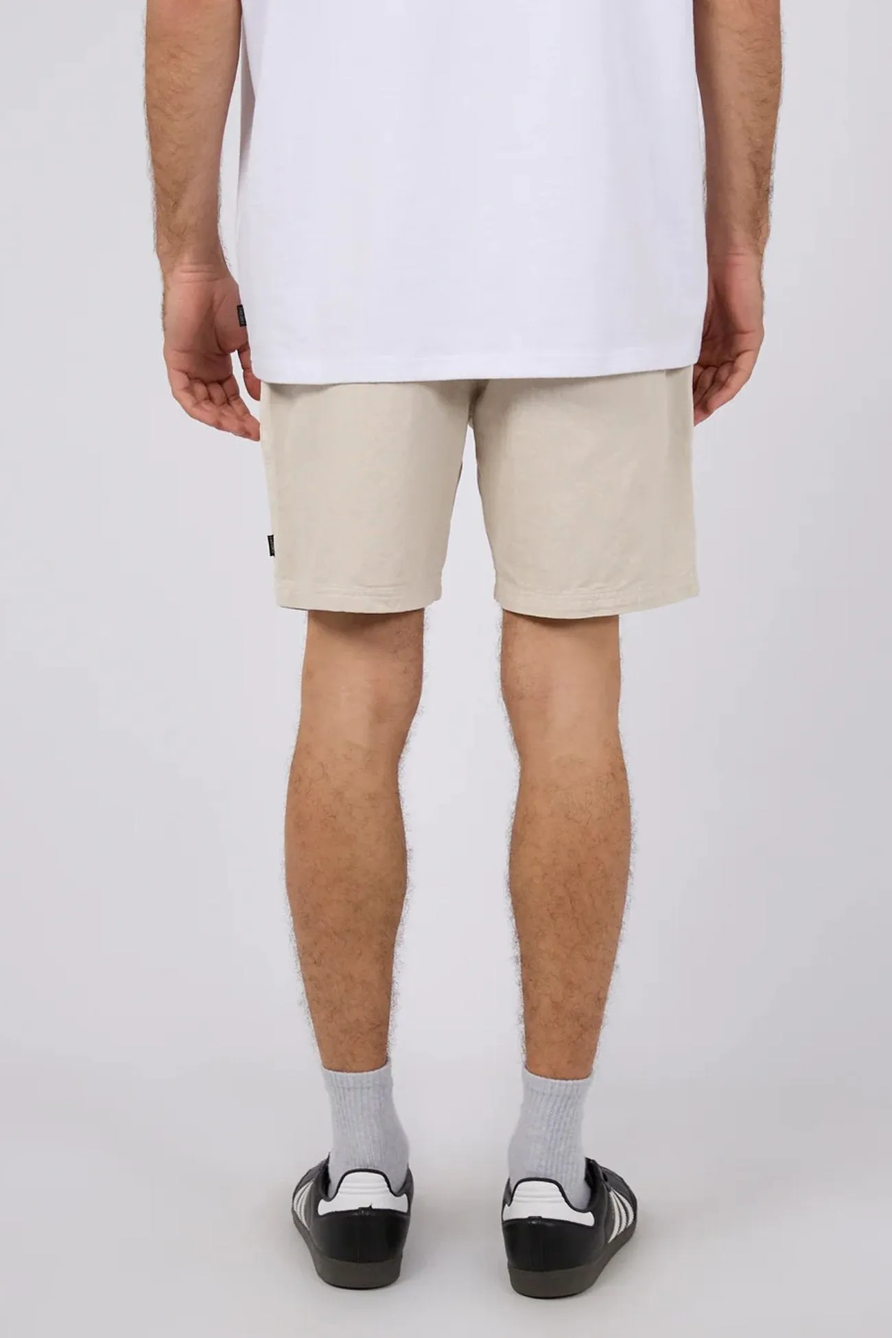 Hemp Elastic Waist Short Natural Quick-Dry Material