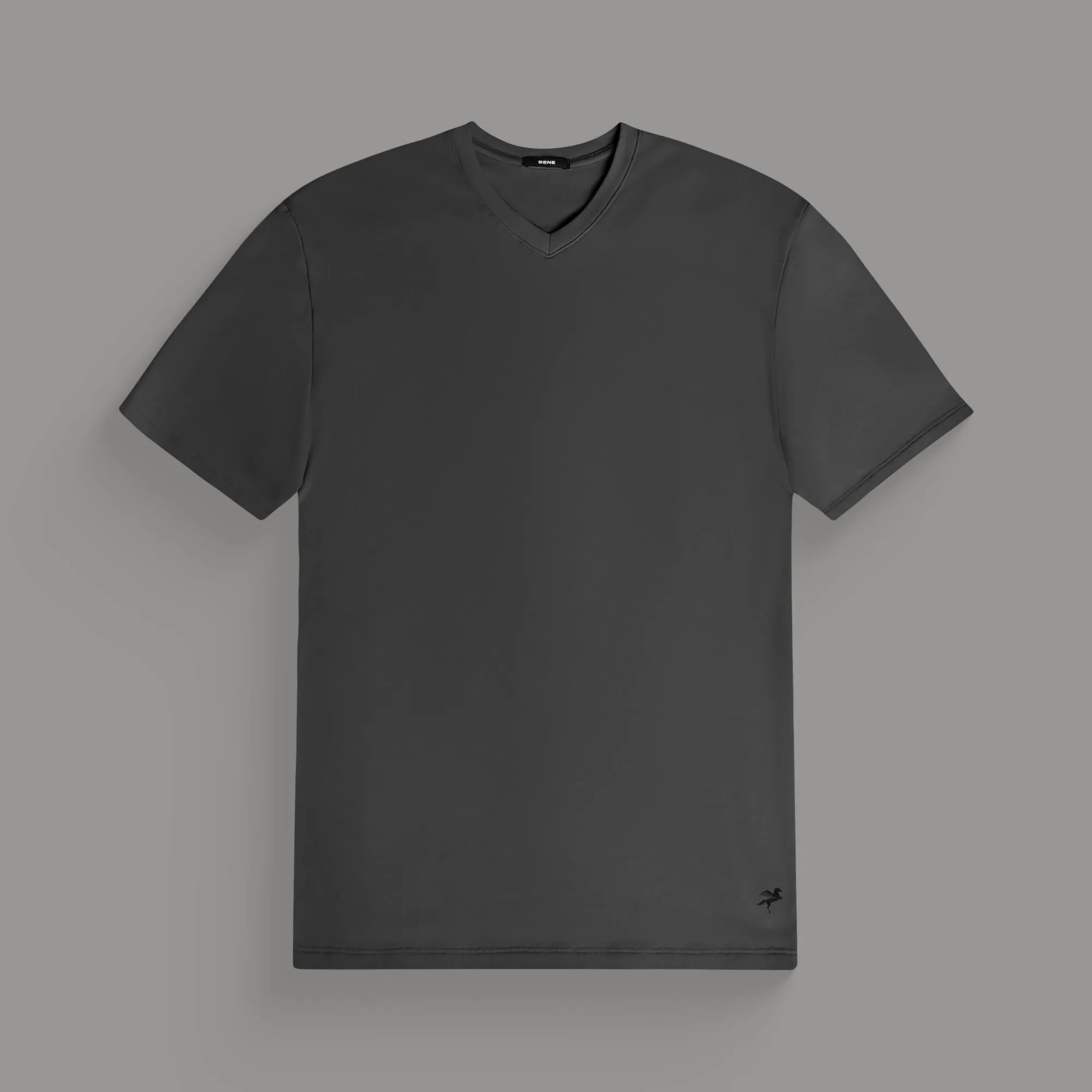 EthicallySourced RibbedCuff Cumulus V-Neck T-Shirt