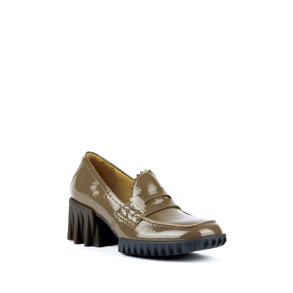 BLOFFO PENNY KHAKI Refined Edge Classy High Heels