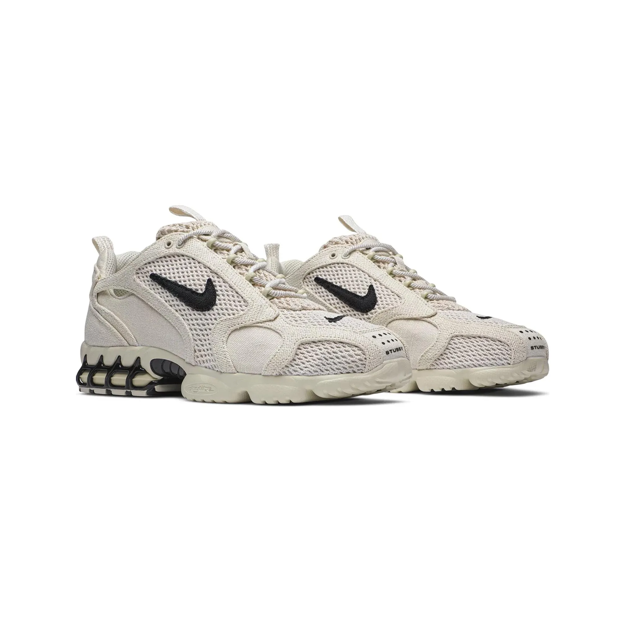 Air Zoom Spiridon Cage 2 x Stussy 'Fossil' Performance Sole Casual Day