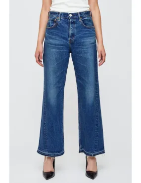 Espanola Wide Leg Pants, Blue Base Layer