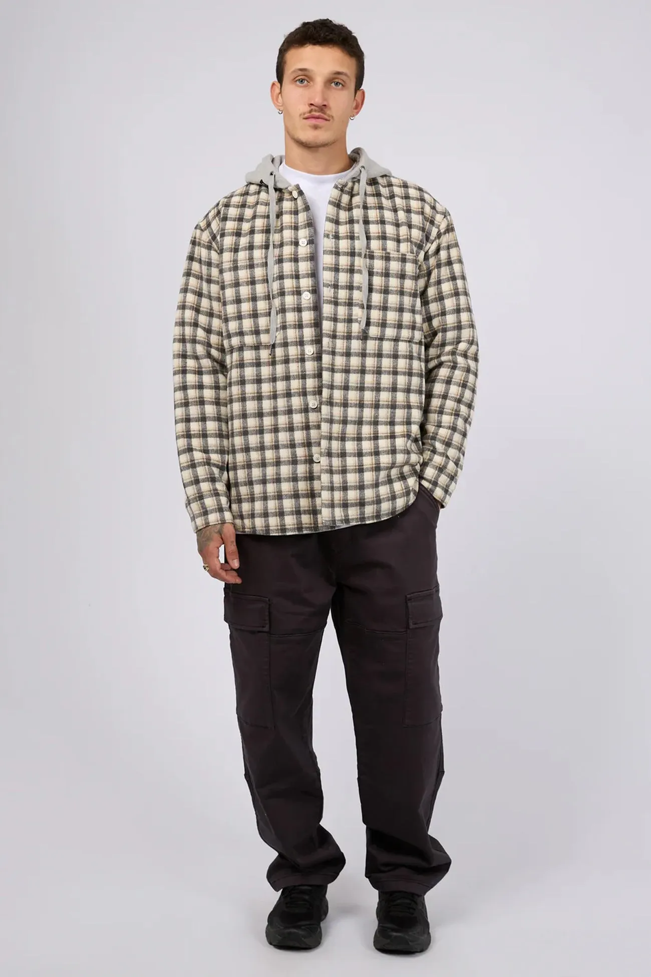 Reflective Trims StaticResistantFabric Rigger Hooded Shirt Multicoloured
