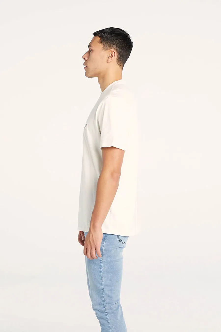 Riders EST 1934 Tee Vintage White HypoallergenicMaterial