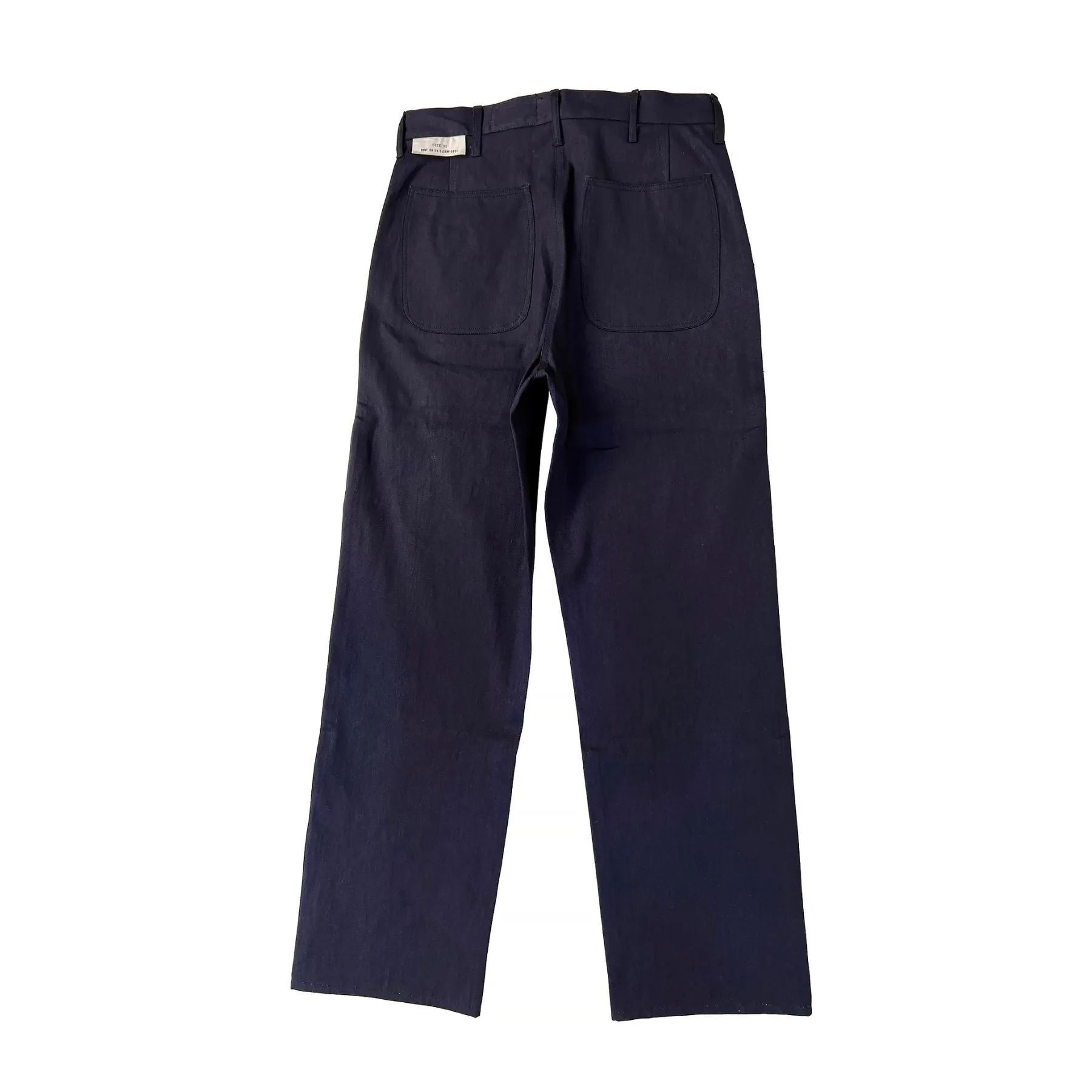 Daily Motion Breathable Stretch Wear "Driver" Trousers - Indigo Jelt Twill