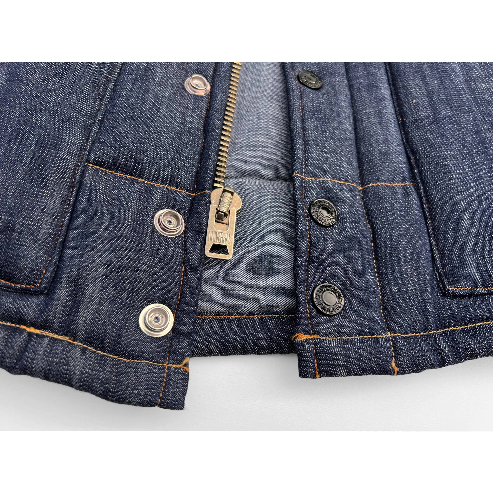 Roadeo Jacket - Denim Layered construction Wrinkle Free Exterior