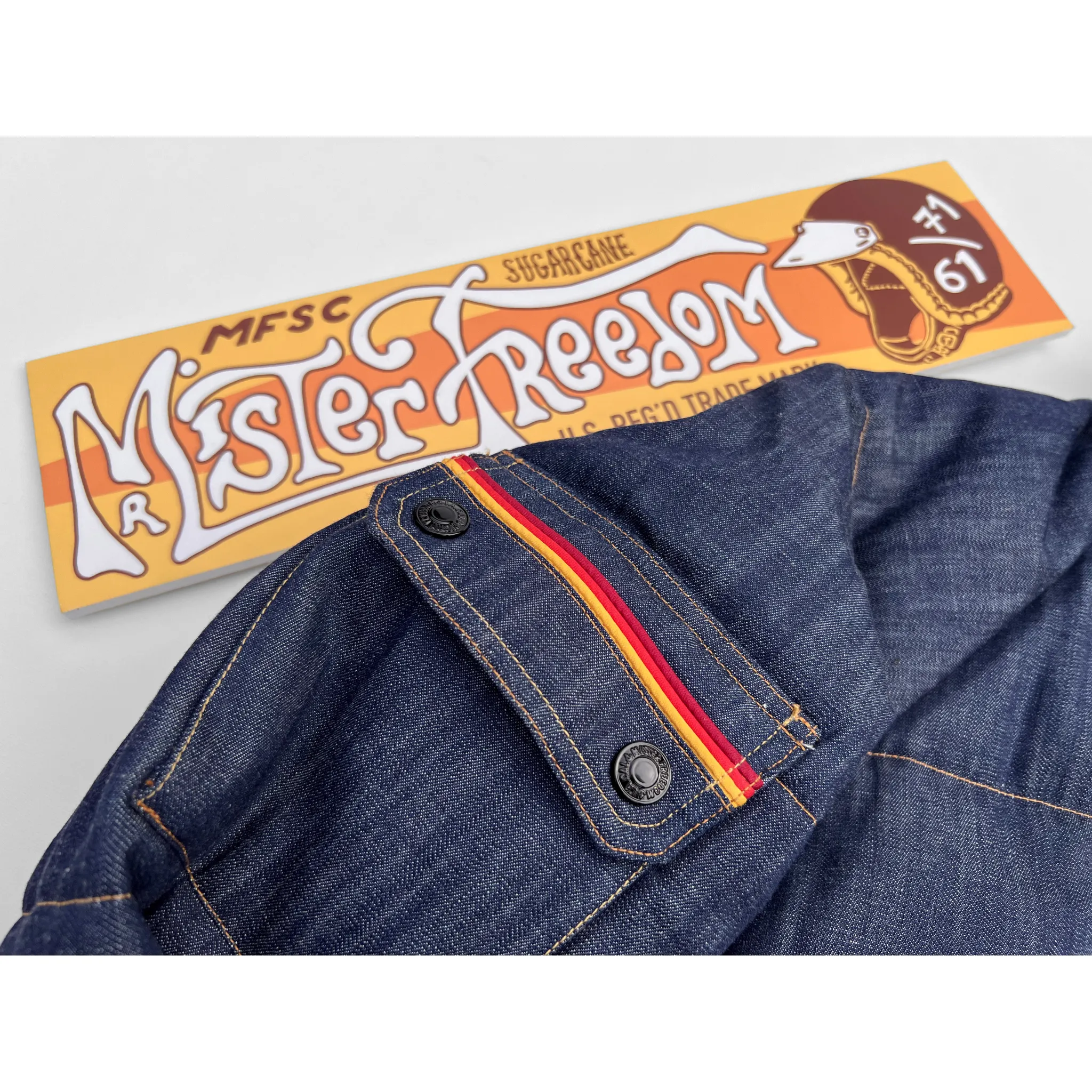 Articulated Ergonomic Fit Roadeo Jacket - Denim