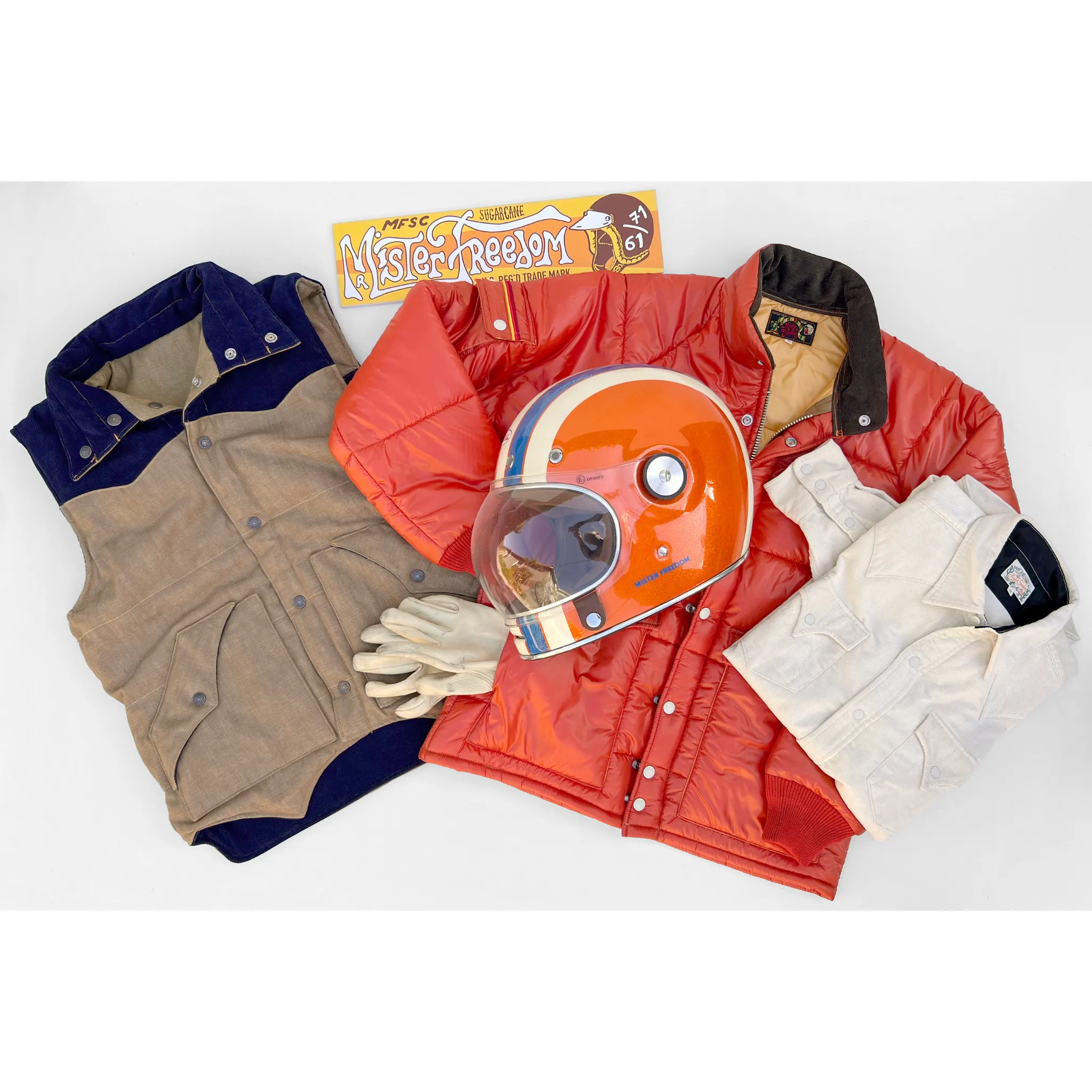 Quick Access Pockets Roadeo Jacket - Orange