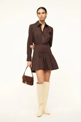 ROCCO MINI DRESS | EARTH Stylish Waistband Design Chic casual