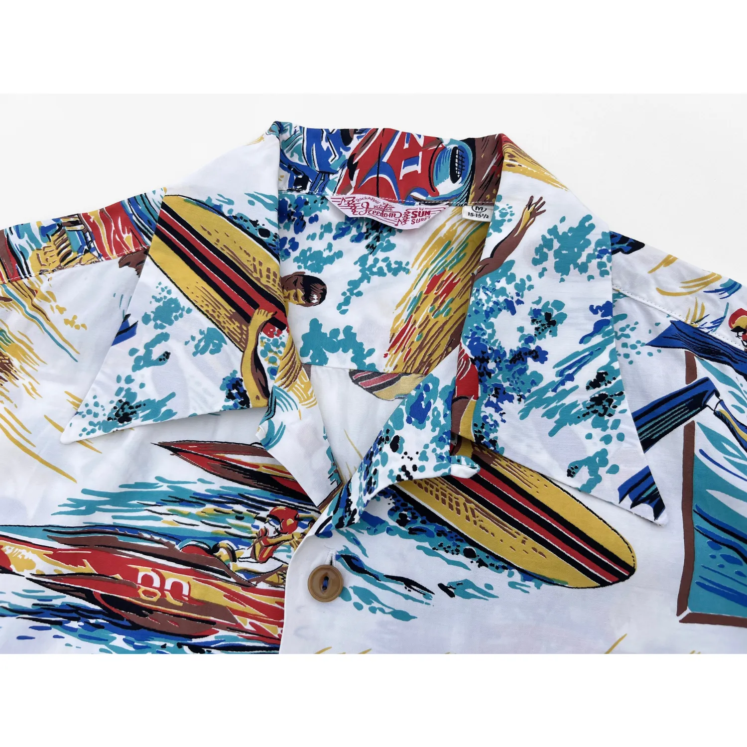 Rock 'n' Roll Shirt "Action Packed" Type II - White Cultural Inspired